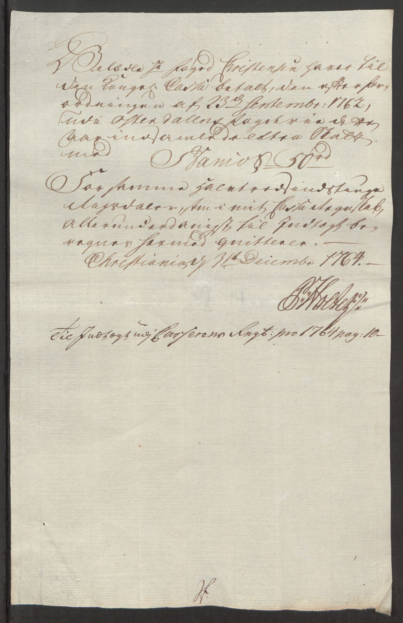 Rentekammeret inntil 1814, Reviderte regnskaper, Fogderegnskap, AV/RA-EA-4092/R15/L1014: Ekstraskatten Østerdal, 1762-1764, p. 532