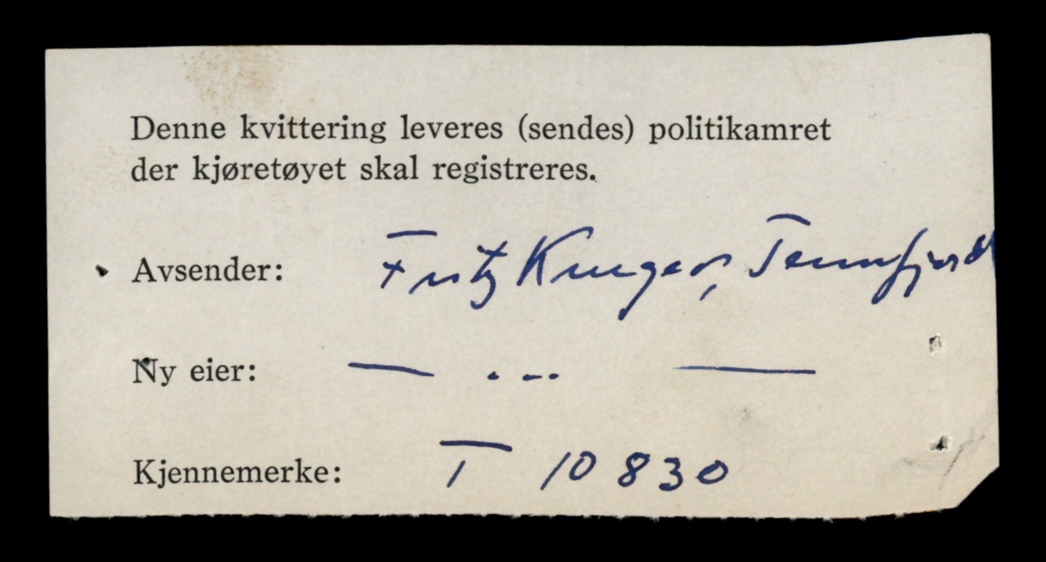 Møre og Romsdal vegkontor - Ålesund trafikkstasjon, SAT/A-4099/F/Fe/L0024: Registreringskort for kjøretøy T 10810 - T 10930, 1927-1998, p. 548
