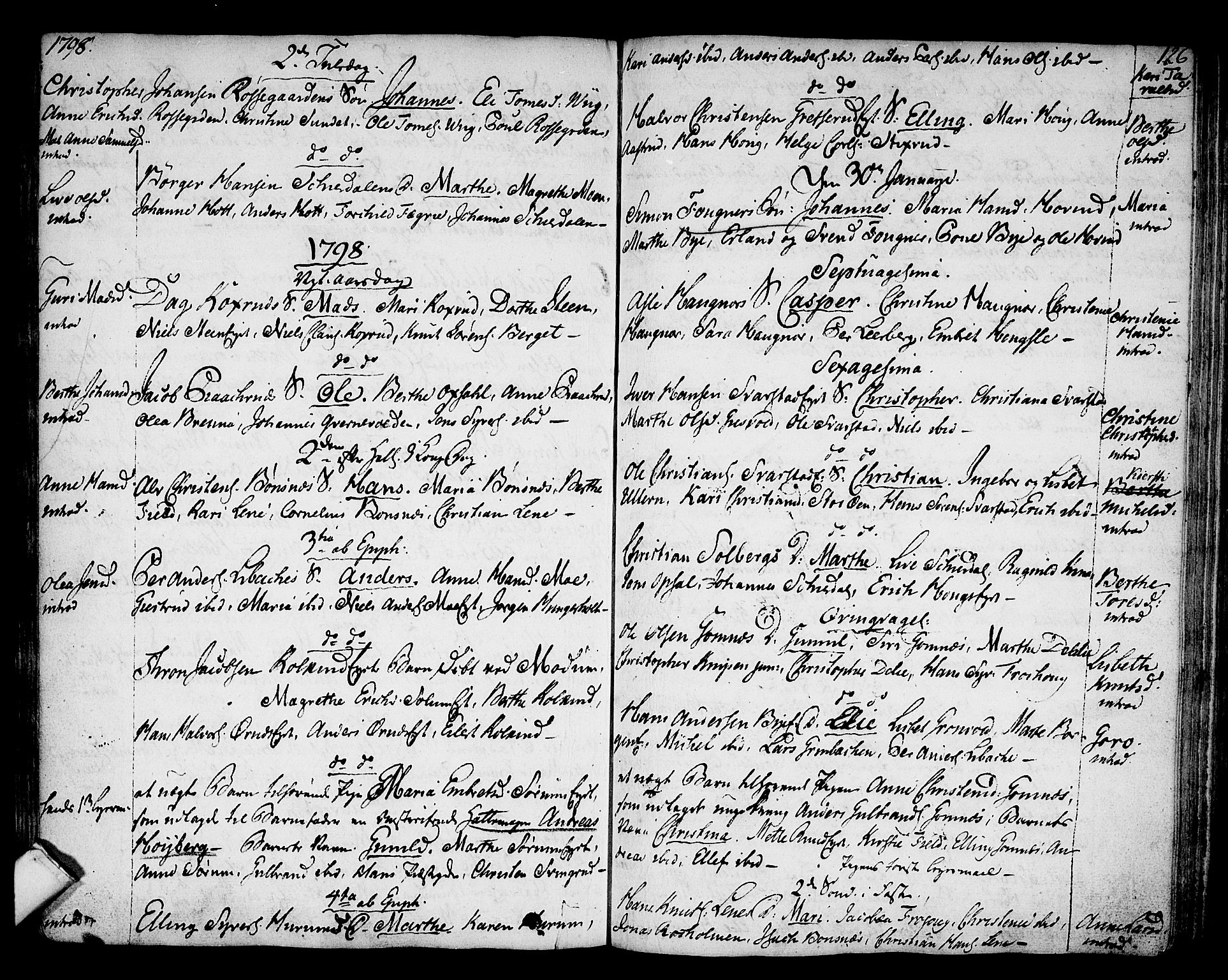 Hole kirkebøker, SAKO/A-228/F/Fa/L0002: Parish register (official) no. I 2, 1766-1814, p. 126