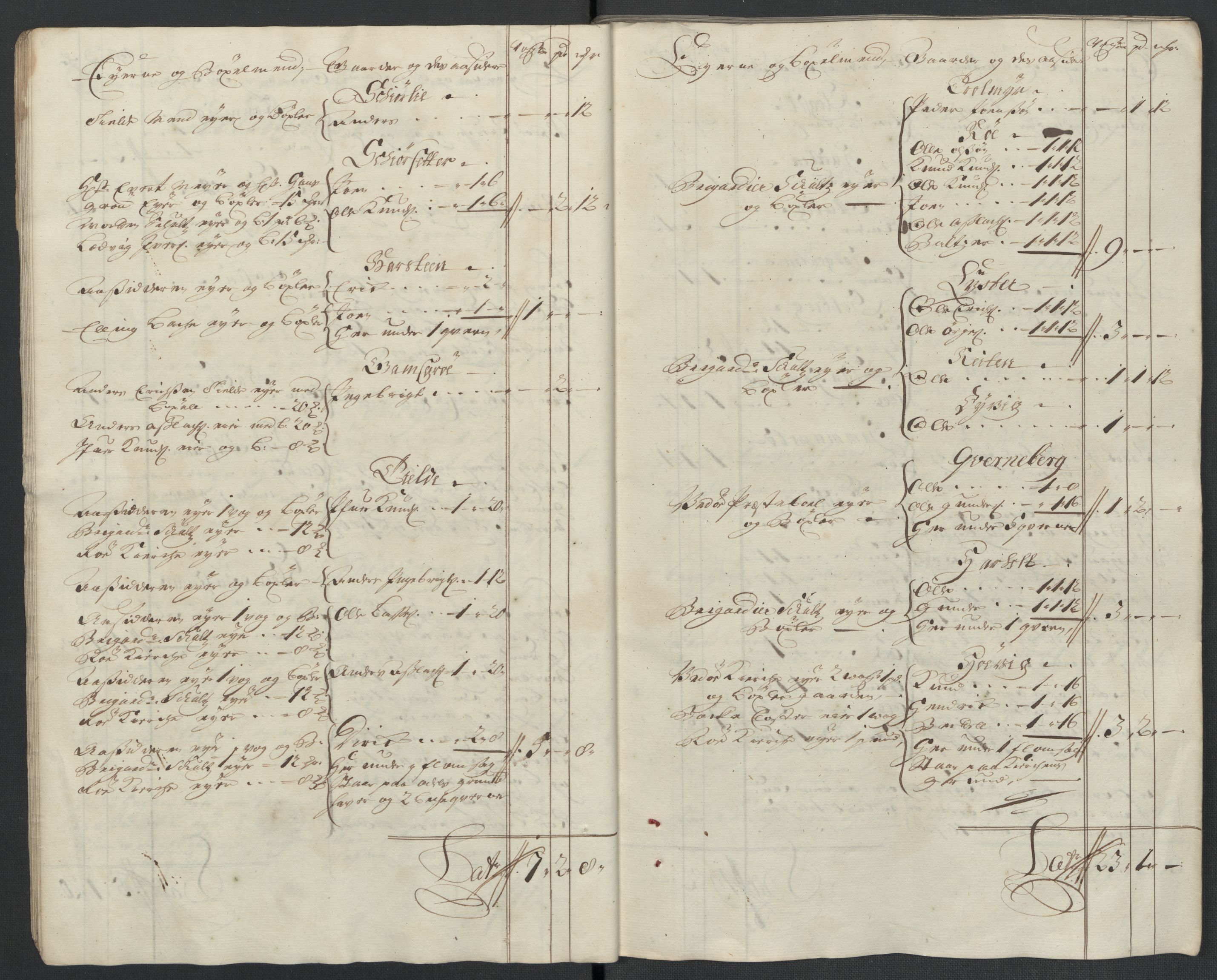 Rentekammeret inntil 1814, Reviderte regnskaper, Fogderegnskap, RA/EA-4092/R55/L3656: Fogderegnskap Romsdal, 1703-1705, p. 374
