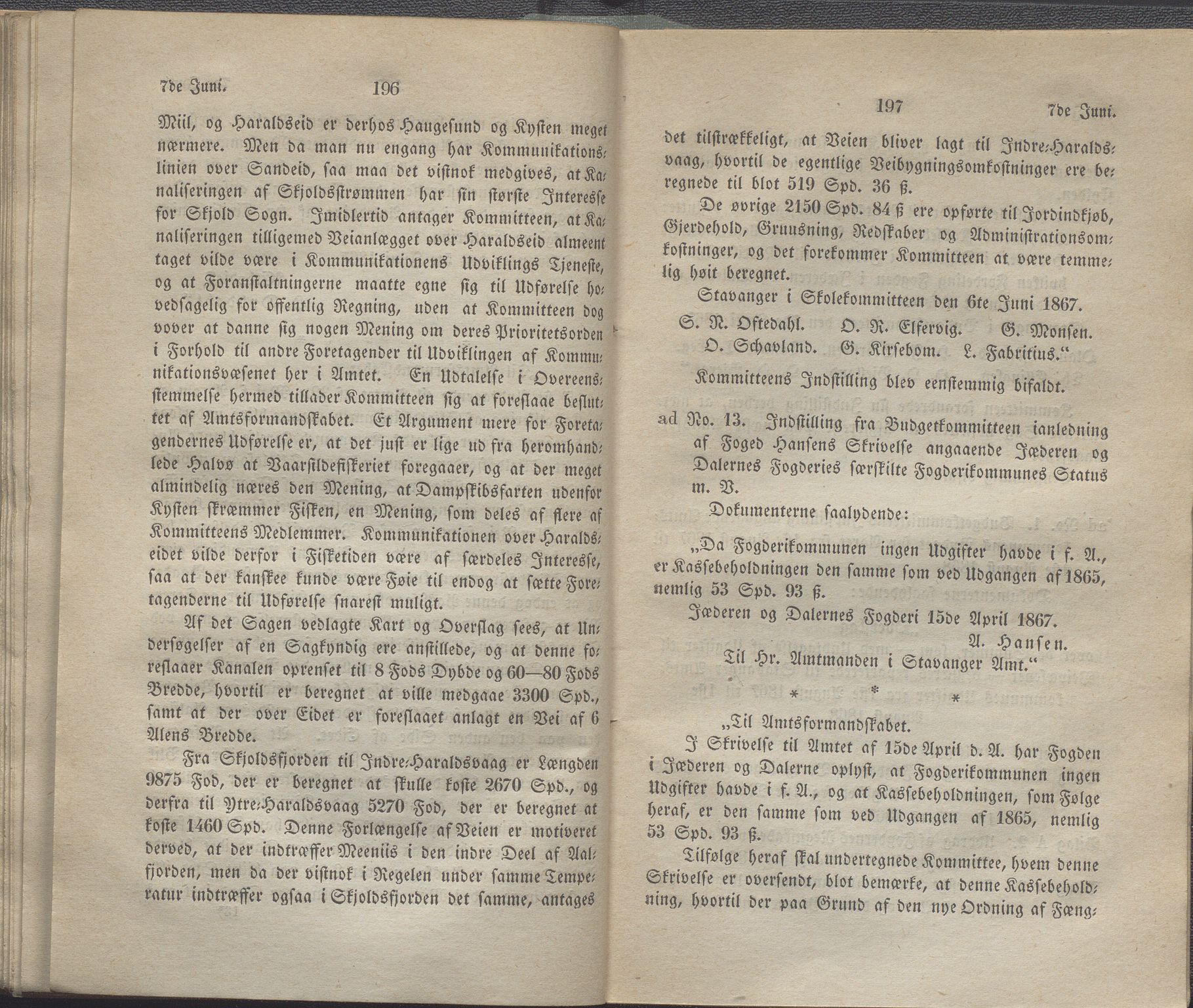 Rogaland fylkeskommune - Fylkesrådmannen , IKAR/A-900/A, 1867, p. 104