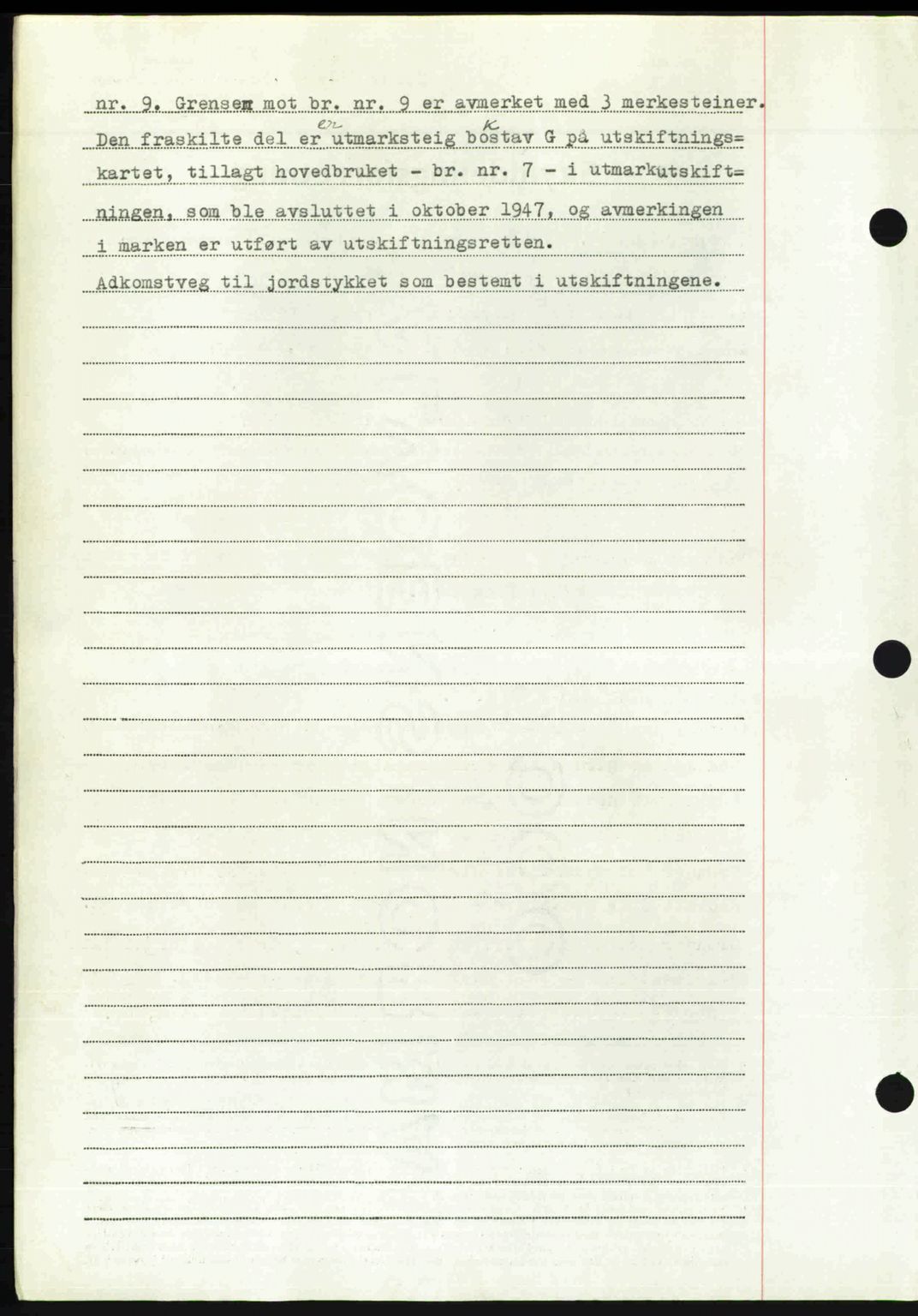 Romsdal sorenskriveri, AV/SAT-A-4149/1/2/2C: Mortgage book no. A26, 1948-1948, Diary no: : 1250/1948