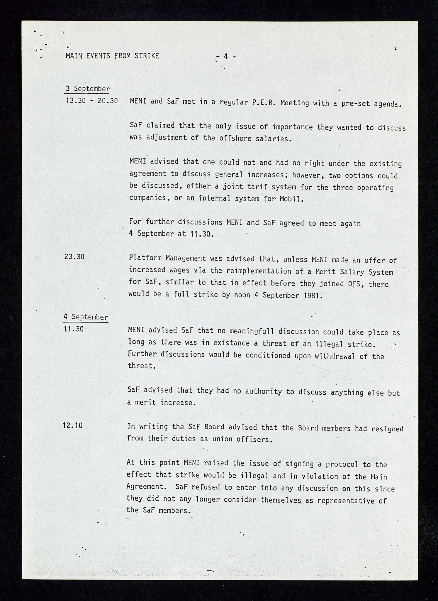 Pa 1578 - Mobil Exploration Norway Incorporated, AV/SAST-A-102024/4/D/Da/L0168: Sak og korrespondanse og styremøter, 1973-1986, p. 131