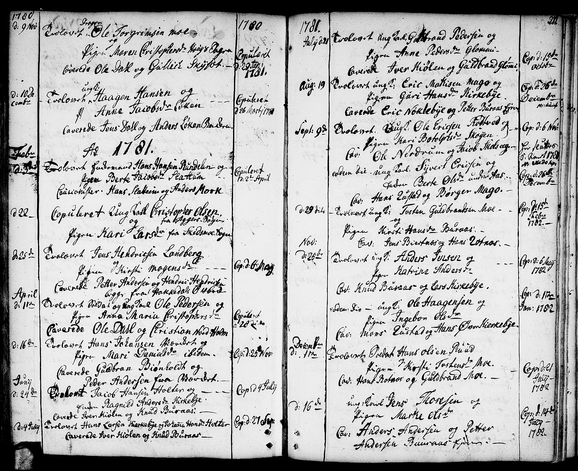 Nittedal prestekontor Kirkebøker, SAO/A-10365a/F/Fa/L0002: Parish register (official) no. I 2, 1779-1814, p. 211