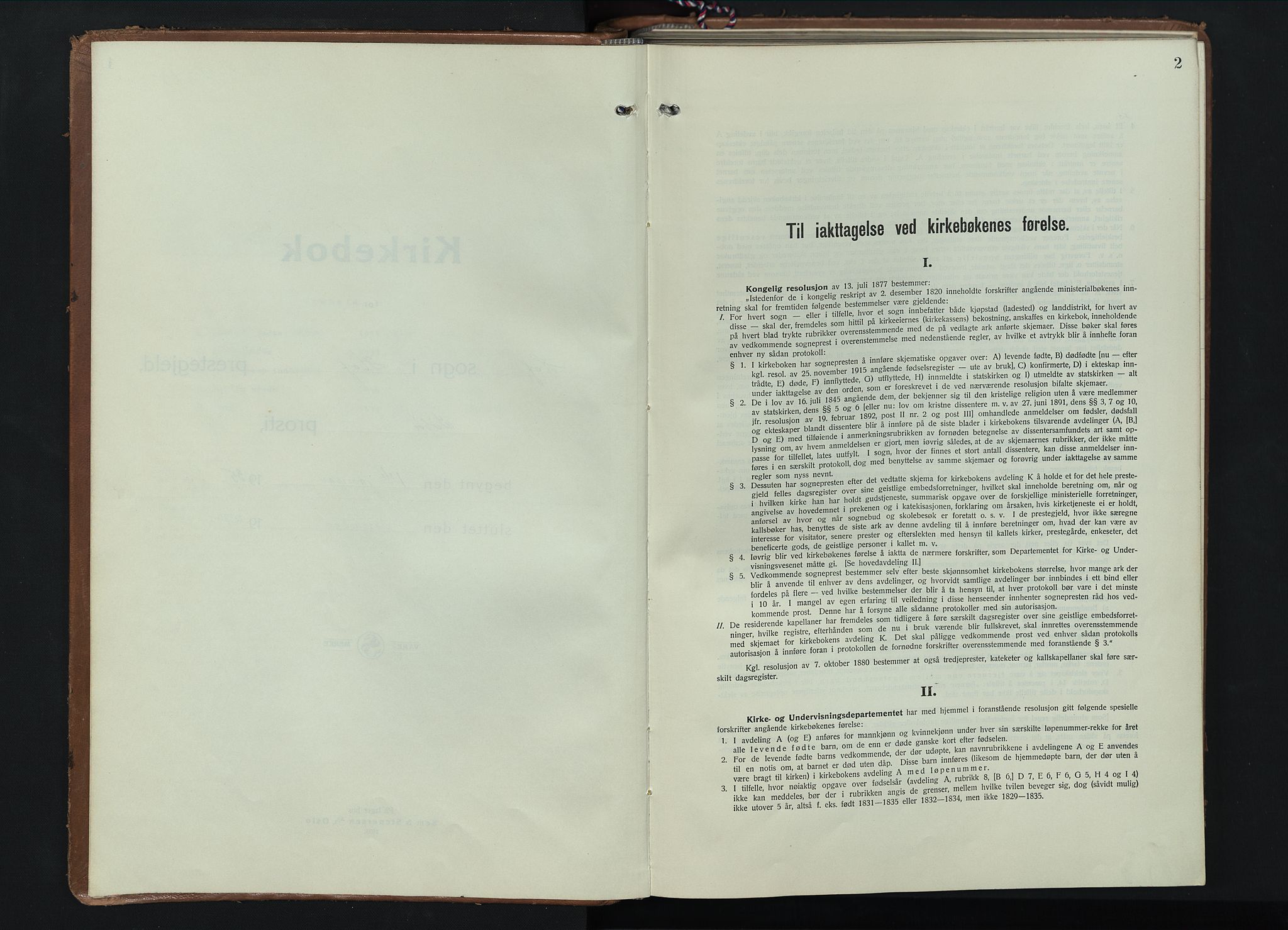 Hof prestekontor, AV/SAH-PREST-038/H/Ha/Hab/L0003: Parish register (copy) no. 3, 1933-1947, p. 2