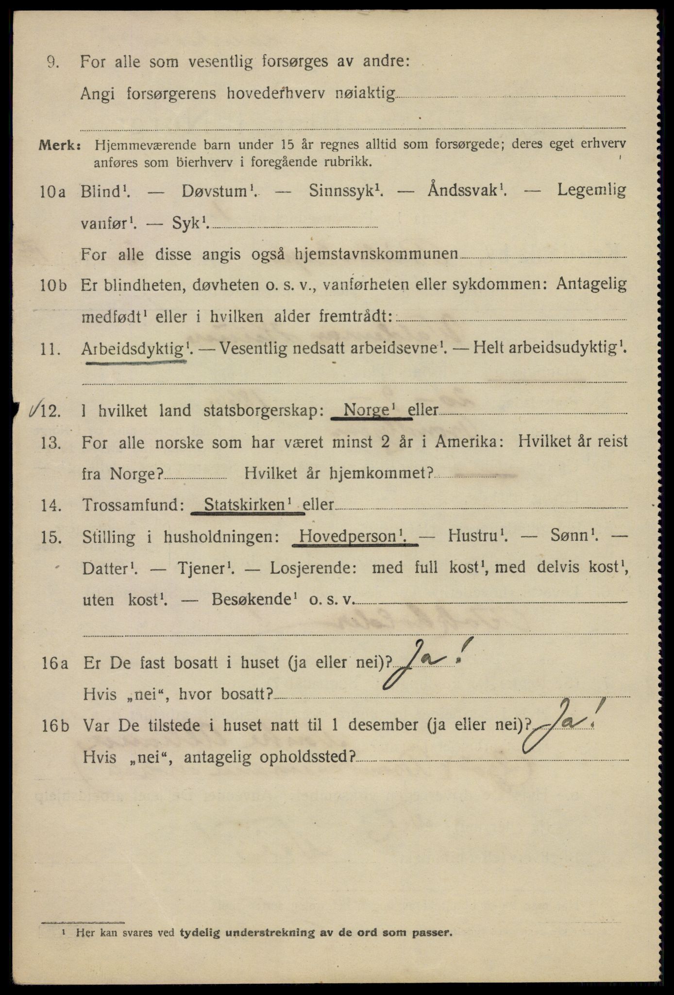 SAO, 1920 census for Kristiania, 1920, p. 155218