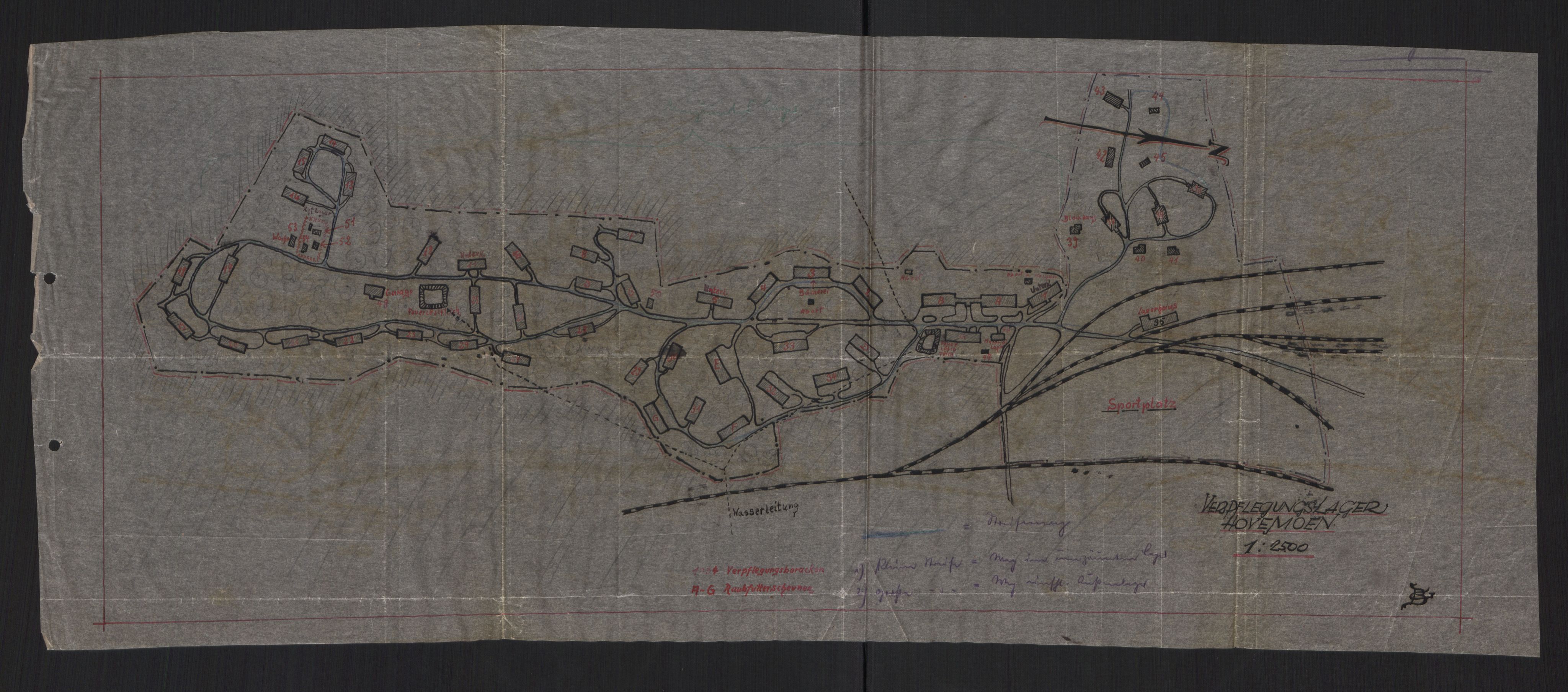 Deutscher Oberbefehlshaber Norwegen (DOBN), AV/RA-RAFA-2197/D/Dja/L0070/0001: DBO Abt. 1a / Lagerordnungen, 1946