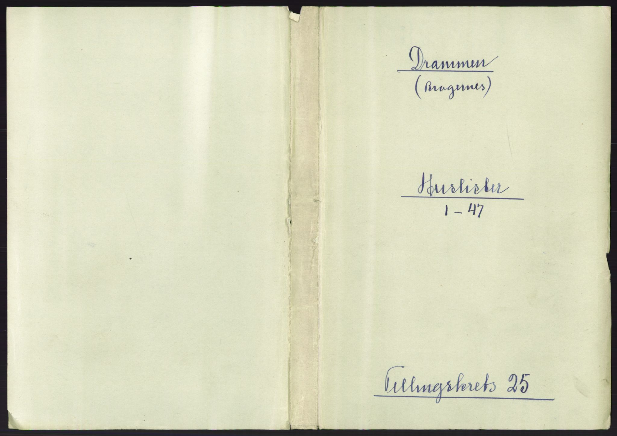 RA, 1891 census for 0602 Drammen, 1891, p. 2073