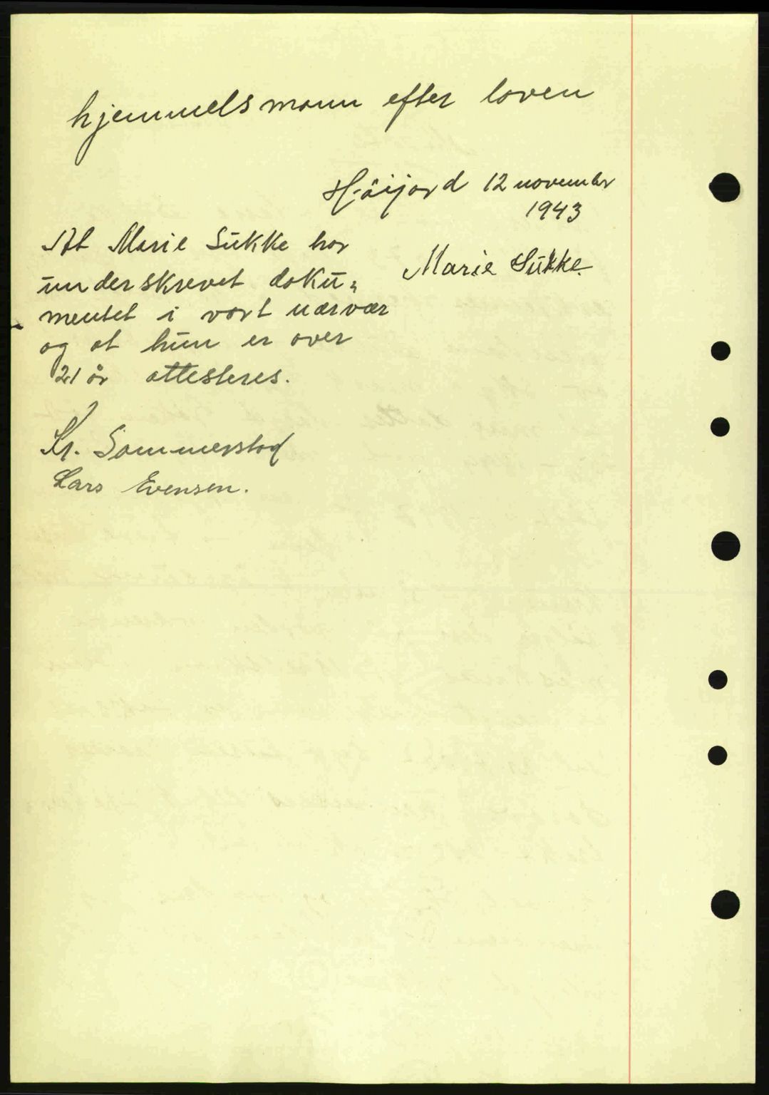 Jarlsberg sorenskriveri, SAKO/A-131/G/Ga/Gaa/L0014: Mortgage book no. A-14, 1943-1943, Diary no: : 1632/1943
