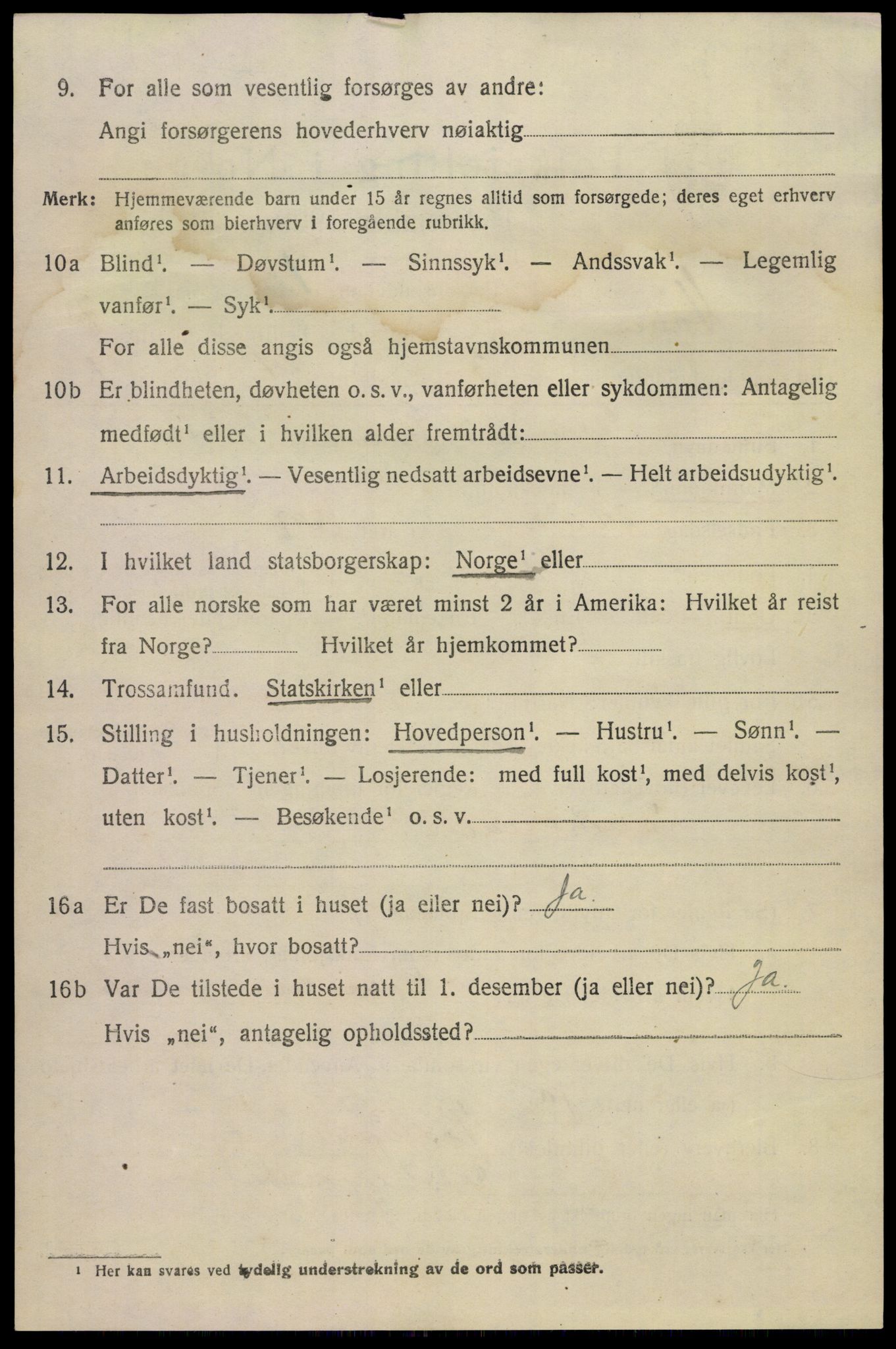 SAKO, 1920 census for Hovin, 1920, p. 1744