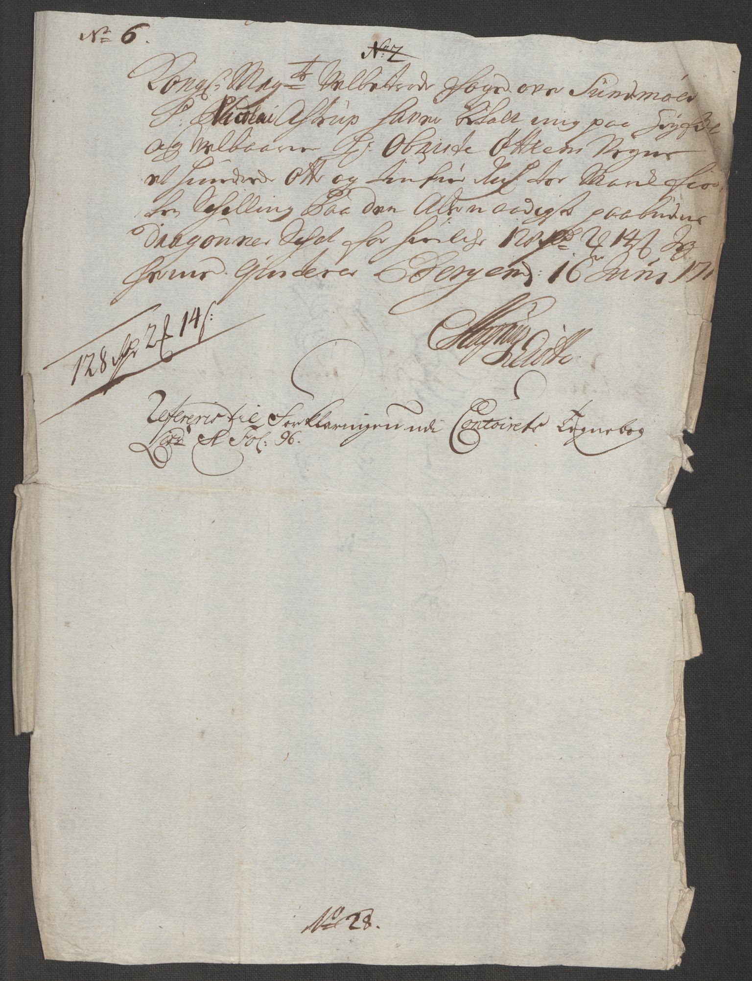 Rentekammeret inntil 1814, Reviderte regnskaper, Fogderegnskap, AV/RA-EA-4092/R54/L3569: Fogderegnskap Sunnmøre, 1717, p. 326