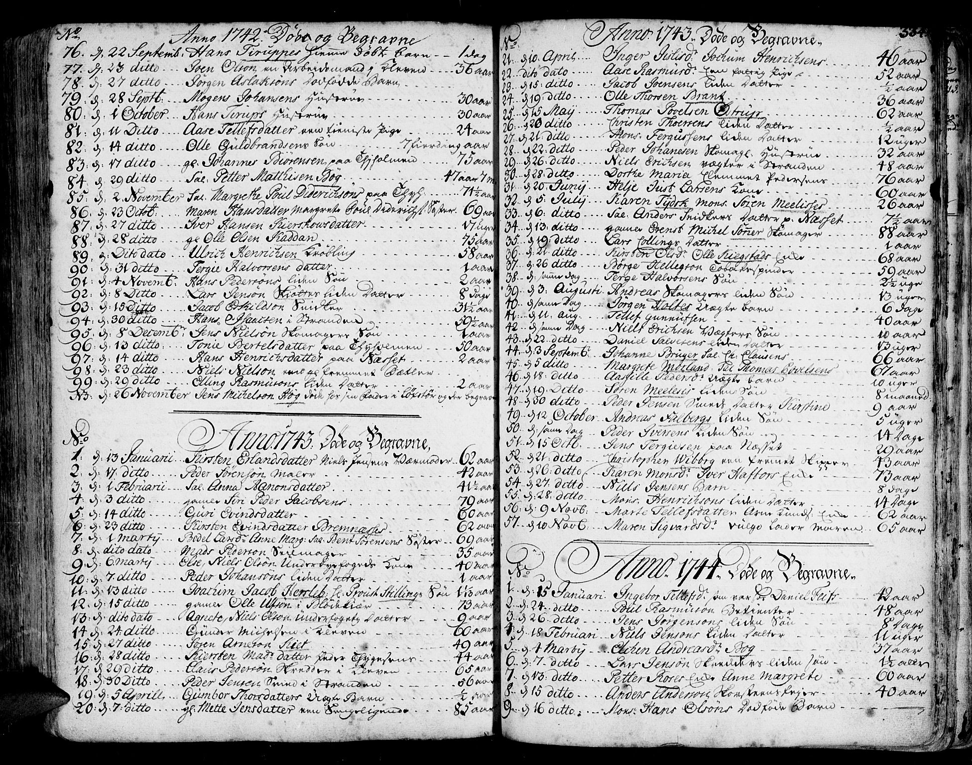 Arendal sokneprestkontor, Trefoldighet, SAK/1111-0040/F/Fa/L0001: Parish register (official) no. A 1, 1703-1815, p. 418