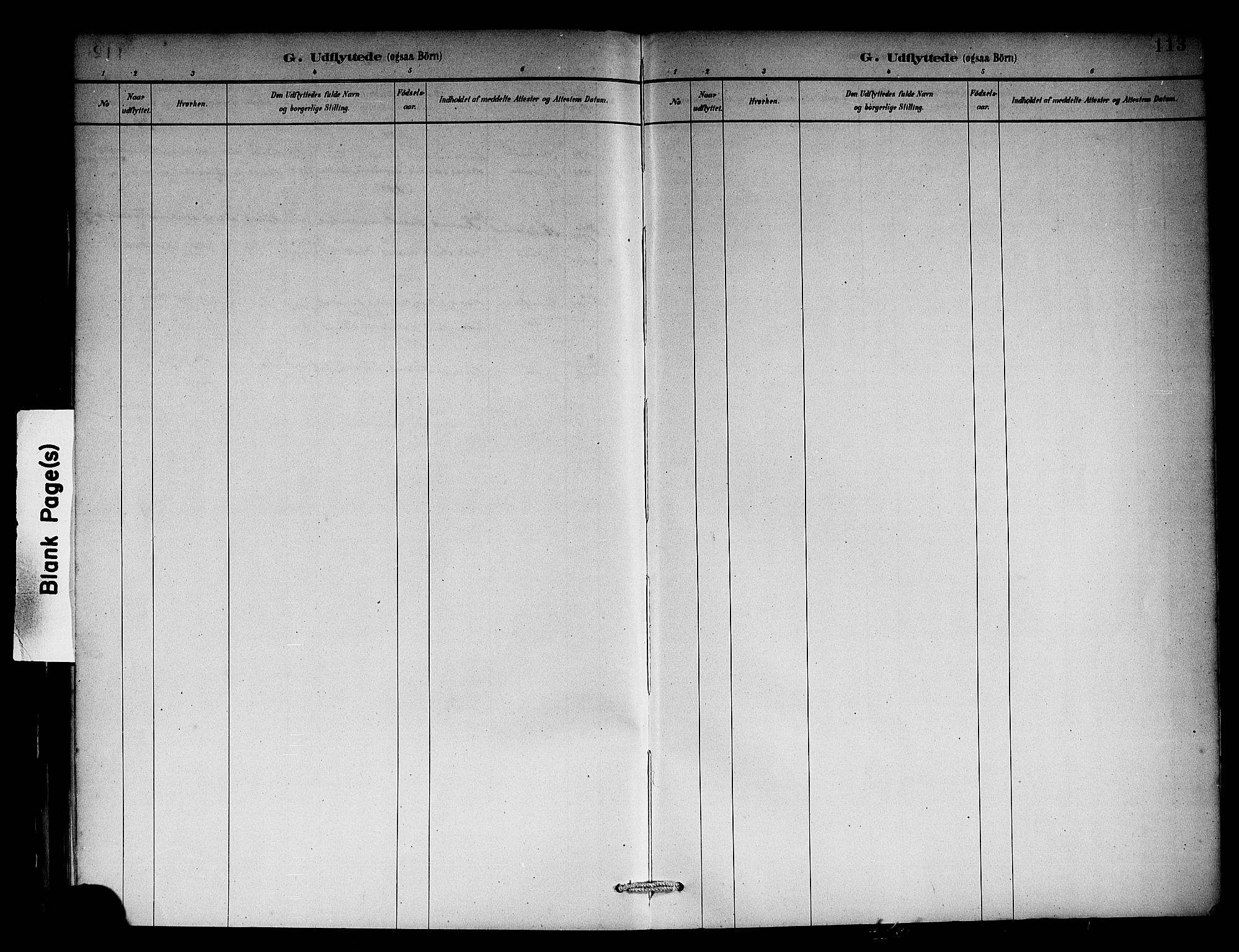 Solund sokneprestembete, AV/SAB-A-81401: Parish register (official) no. A 1, 1881-1902, p. 113