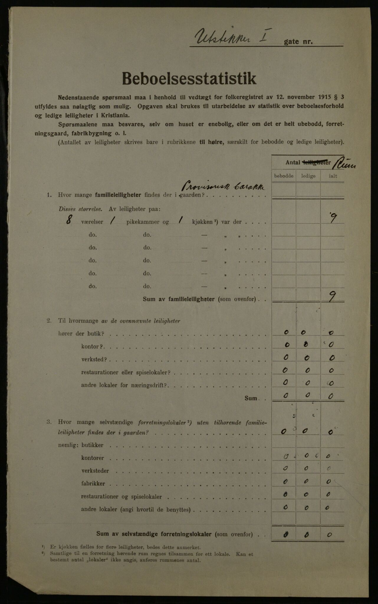 OBA, Municipal Census 1923 for Kristiania, 1923, p. 27279