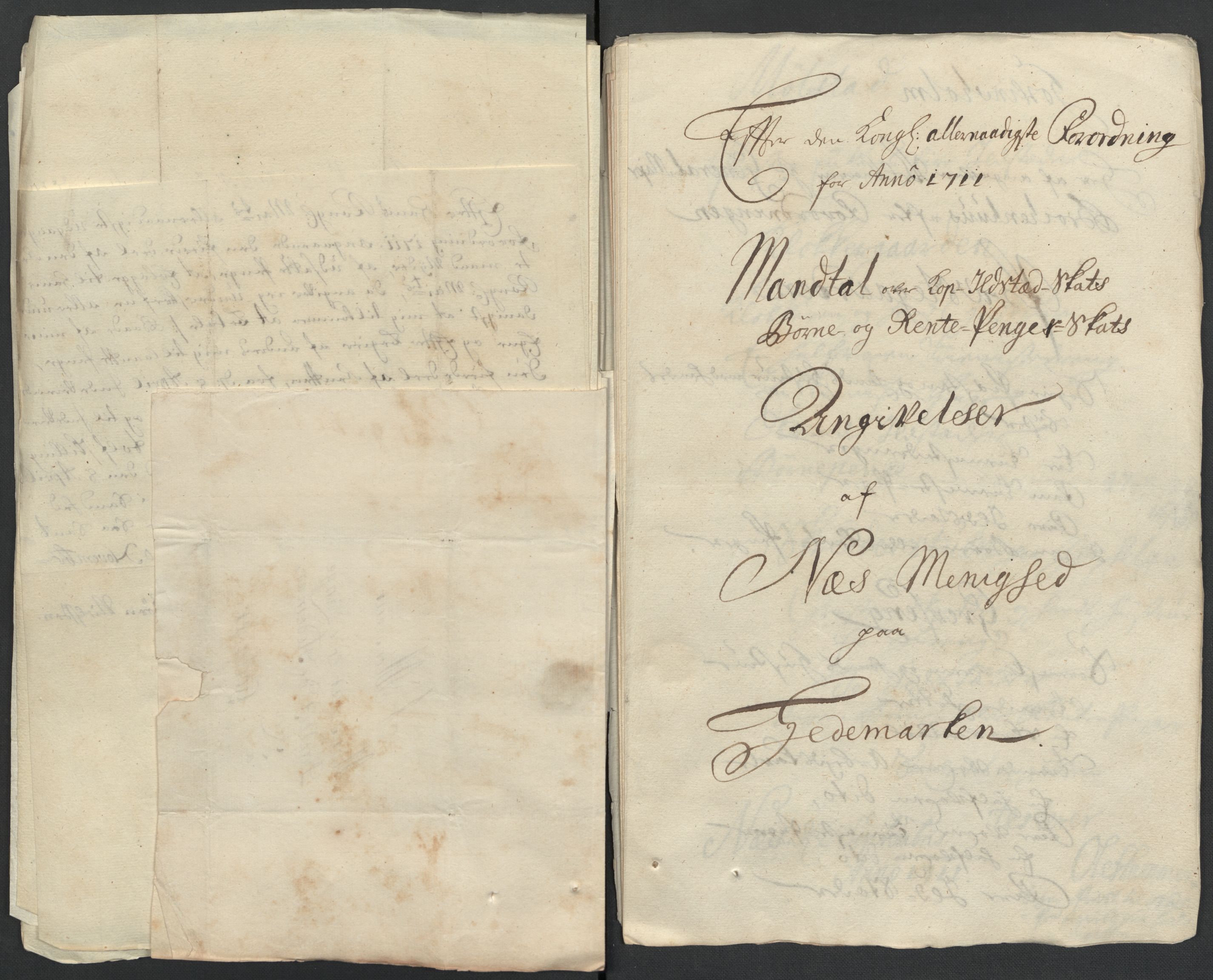 Rentekammeret inntil 1814, Reviderte regnskaper, Fogderegnskap, RA/EA-4092/R16/L1047: Fogderegnskap Hedmark, 1711, p. 371