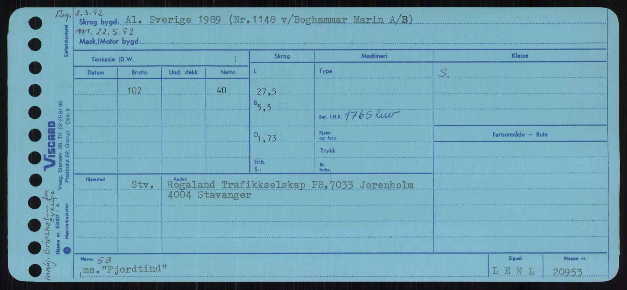 Sjøfartsdirektoratet med forløpere, Skipsmålingen, AV/RA-S-1627/H/Ha/L0002/0001: Fartøy, Eik-Hill / Fartøy, Eik-F, p. 557