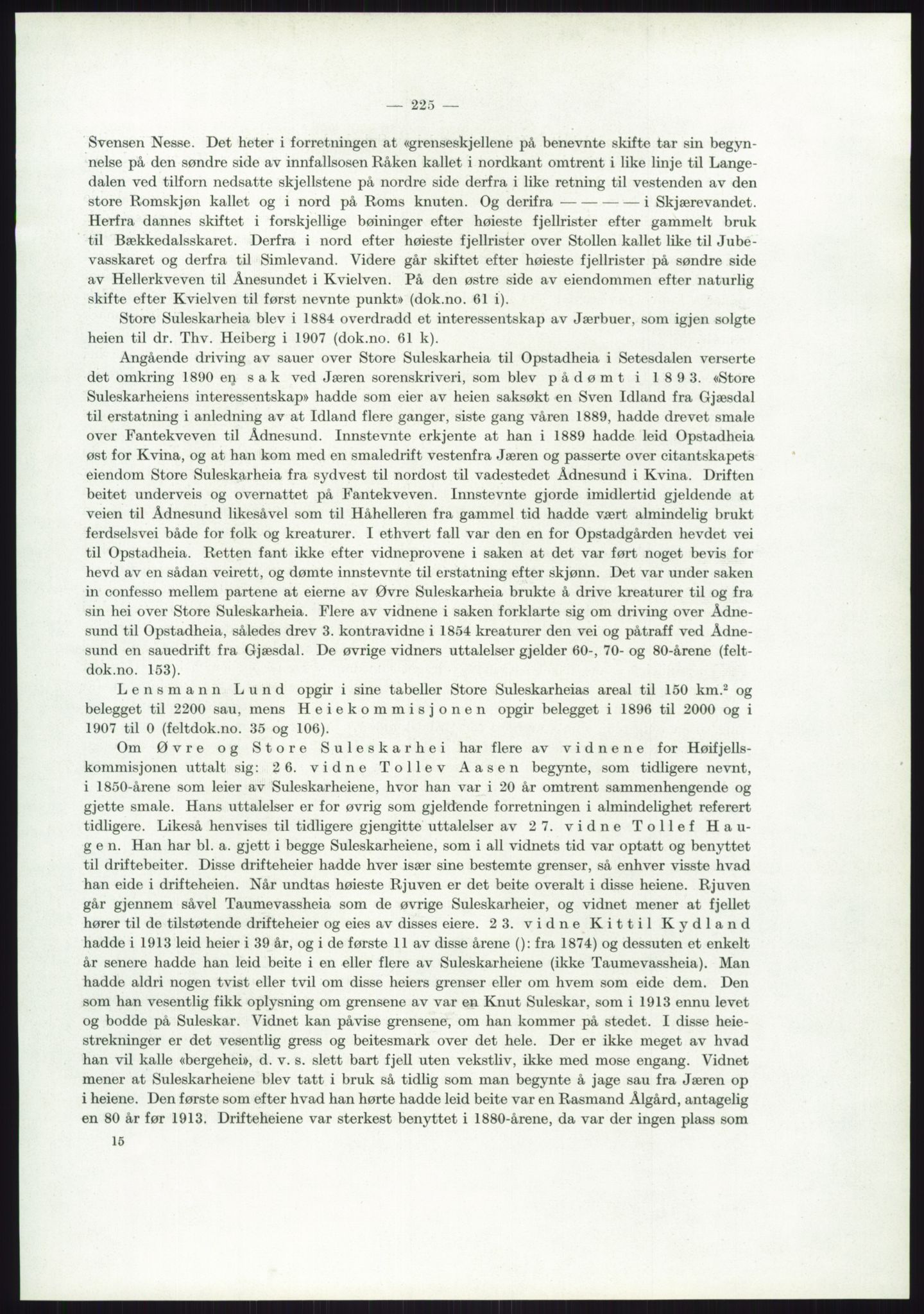 Høyfjellskommisjonen, AV/RA-S-1546/X/Xa/L0001: Nr. 1-33, 1909-1953, p. 1560