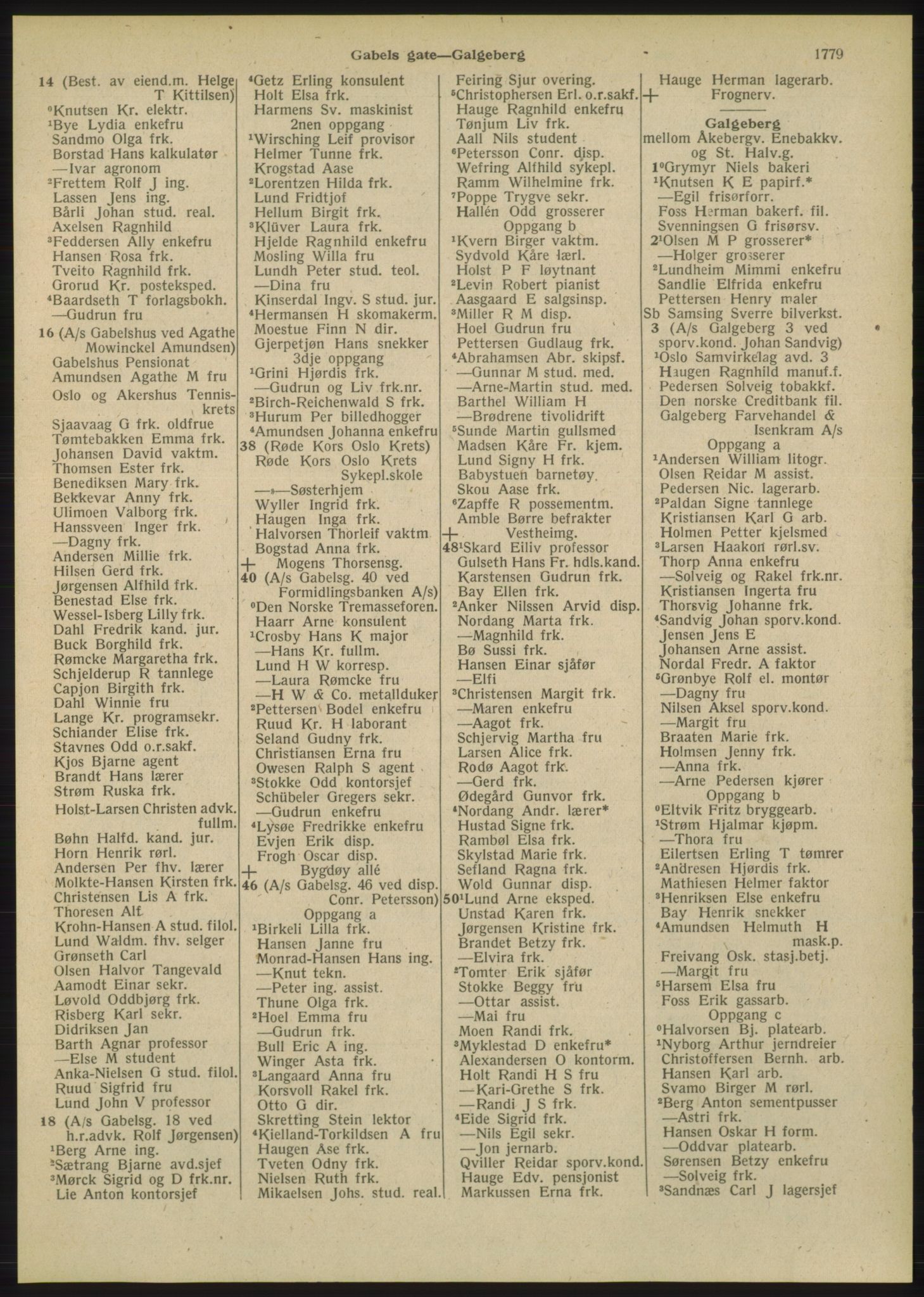 Kristiania/Oslo adressebok, PUBL/-, 1948, p. 1779
