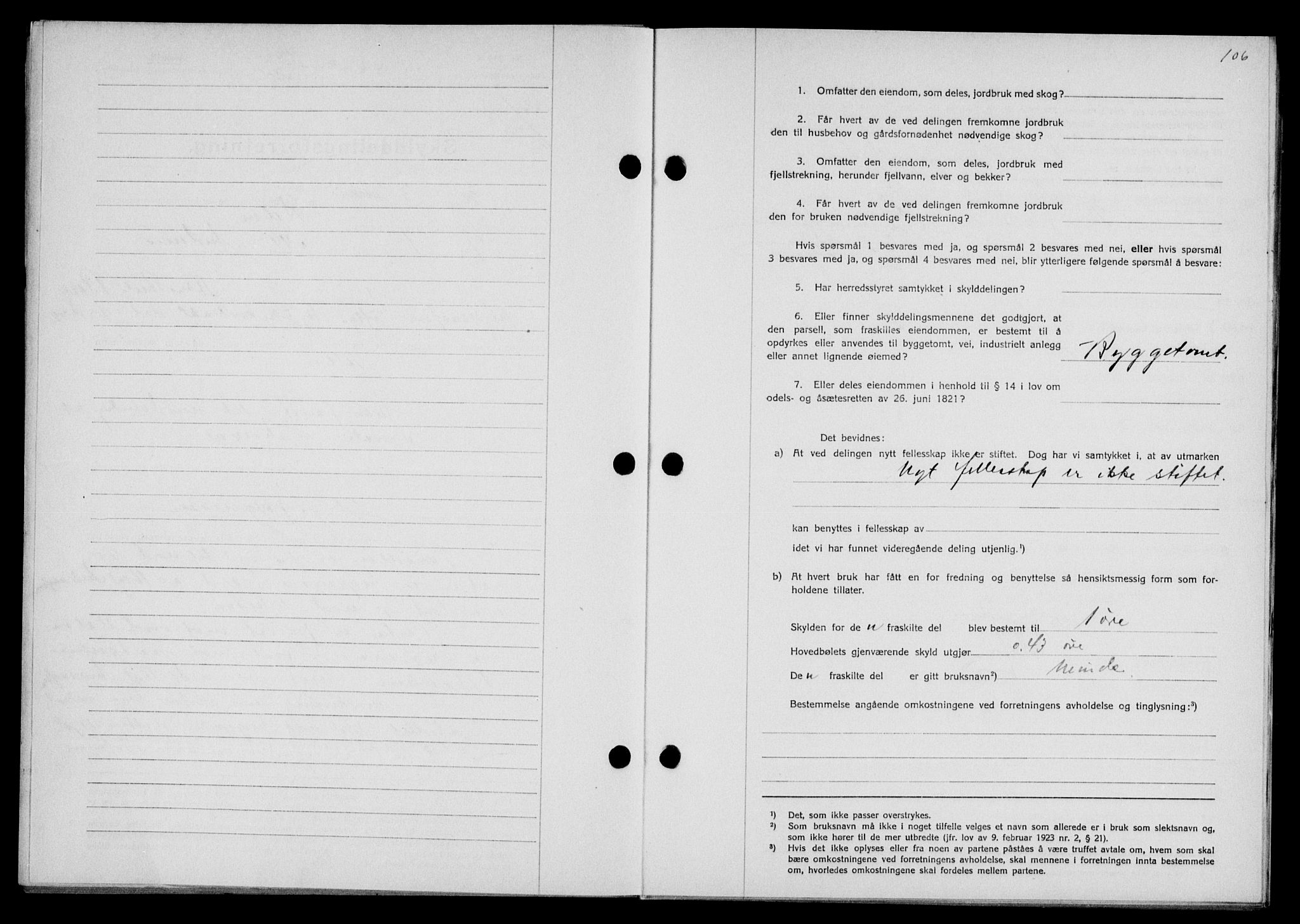 Vesterålen sorenskriveri, SAT/A-4180/1/2/2Ca/L0051: Mortgage book no. 44, 1930-1930, Deed date: 19.06.1930