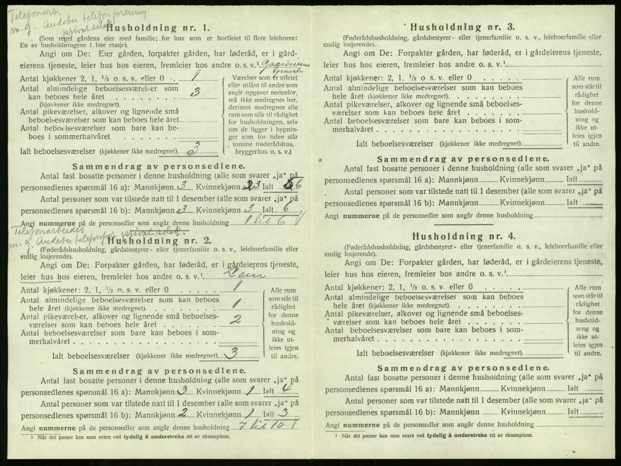 SAKO, 1920 census for Andebu, 1920, p. 220