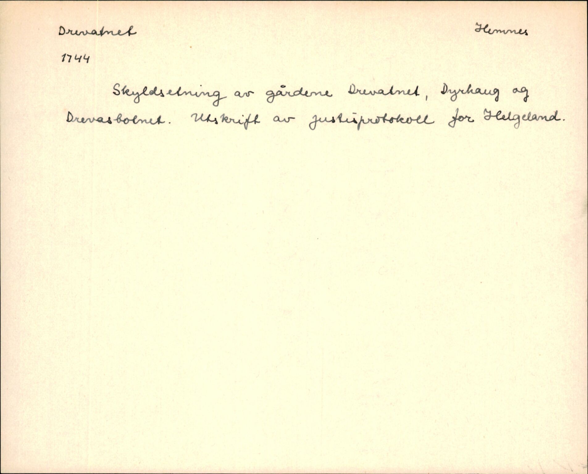 Riksarkivets diplomsamling, AV/RA-EA-5965/F35/F35m/L0004: Localia: Hordaland, Sogn og Fjordane, Møre og Romsdal, Trøndelag og Nord-Norge, p. 523