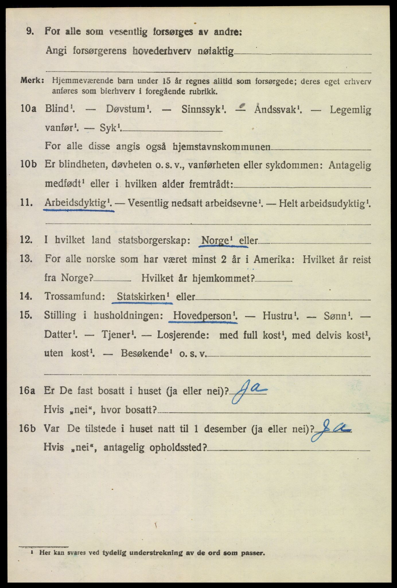 SAH, 1920 census for Løten, 1920, p. 7136