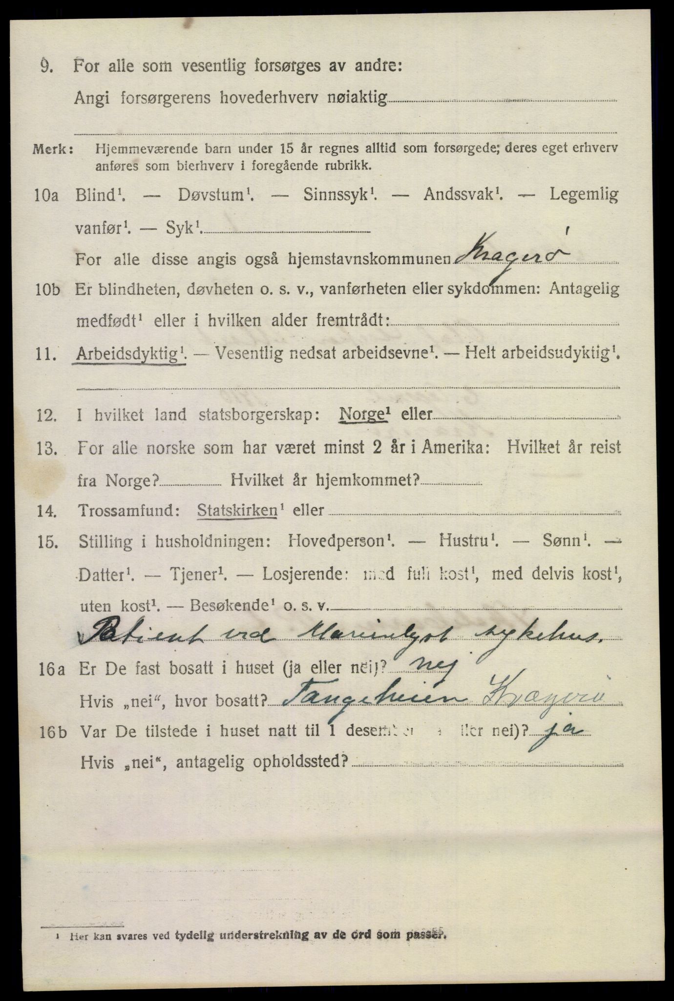 SAKO, 1920 census for Skåtøy, 1920, p. 4719