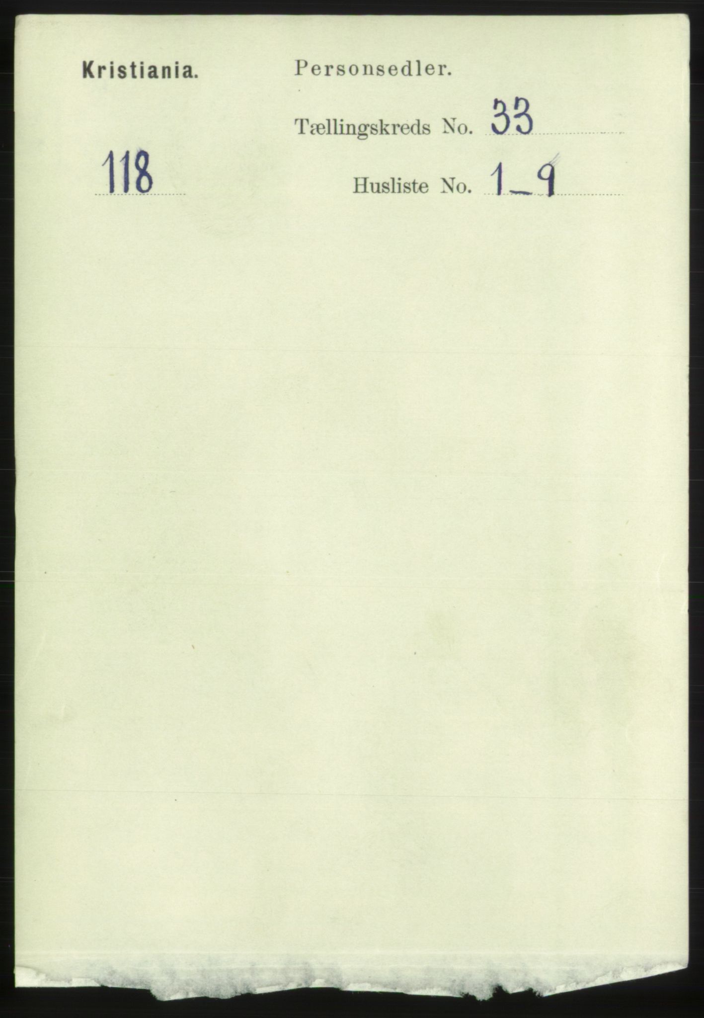 RA, 1891 census for 0301 Kristiania, 1891, p. 17699