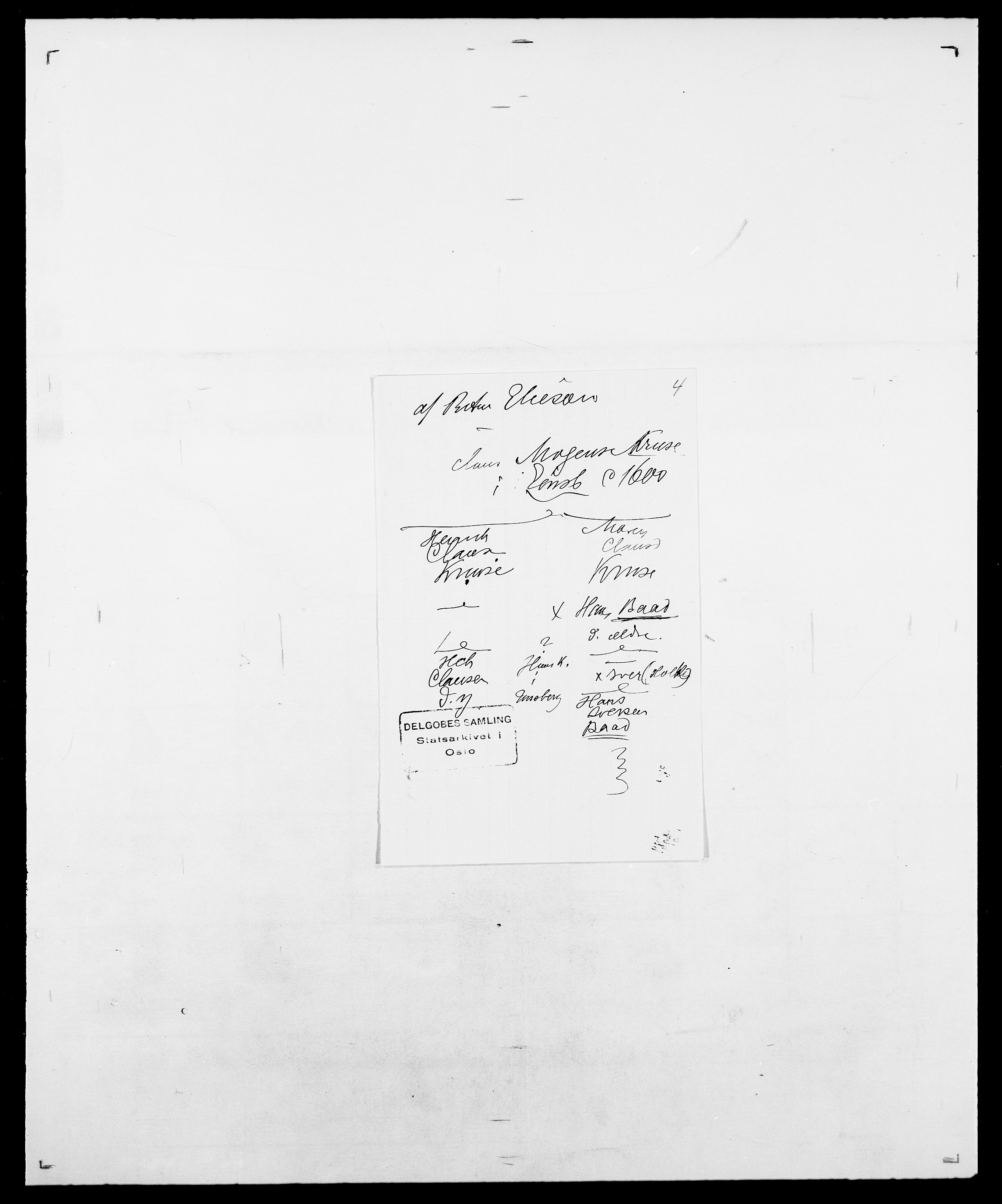 Delgobe, Charles Antoine - samling, SAO/PAO-0038/D/Da/L0022: Krog - Lasteen, p. 148