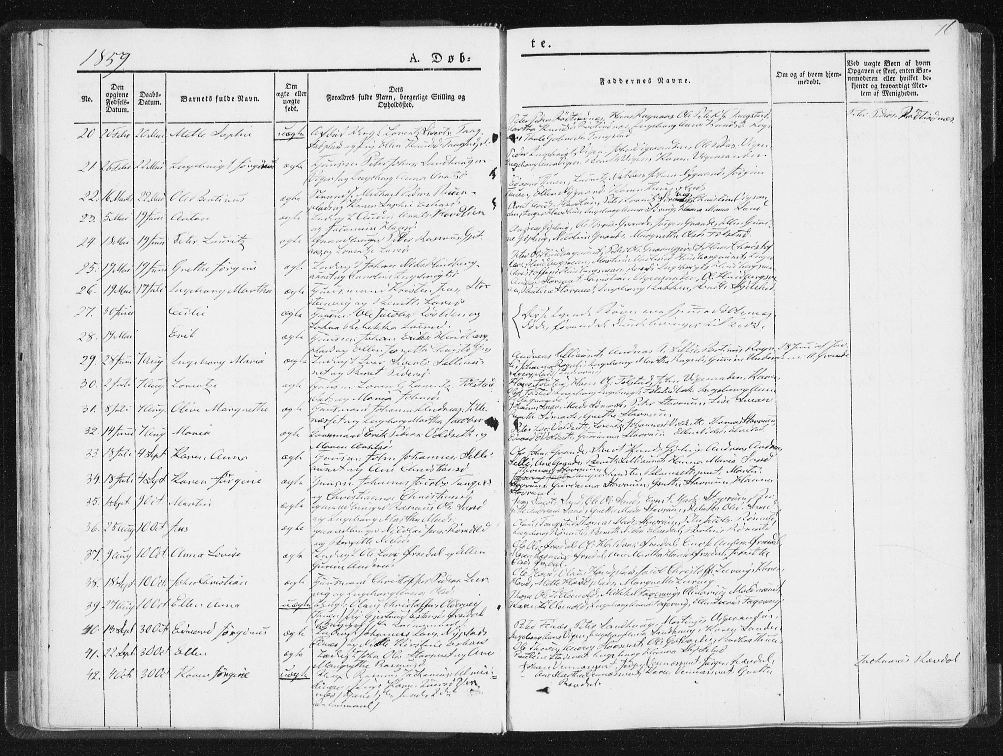 Ministerialprotokoller, klokkerbøker og fødselsregistre - Nord-Trøndelag, SAT/A-1458/744/L0418: Parish register (official) no. 744A02, 1843-1866, p. 76