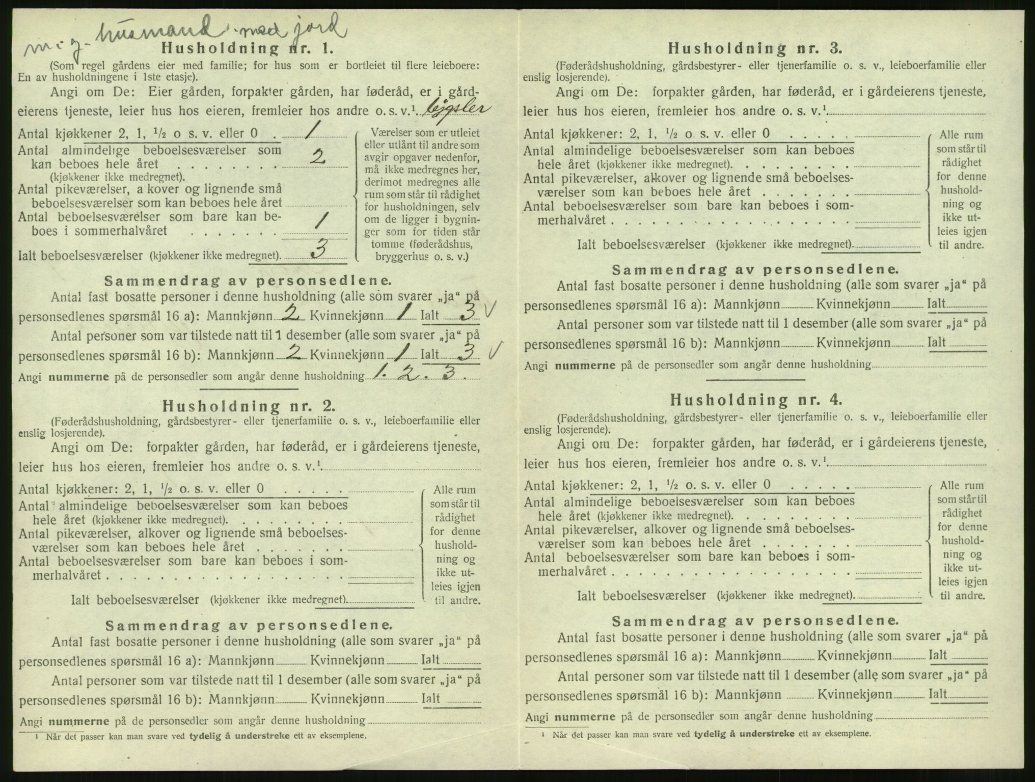 SAT, 1920 census for Skodje, 1920, p. 612
