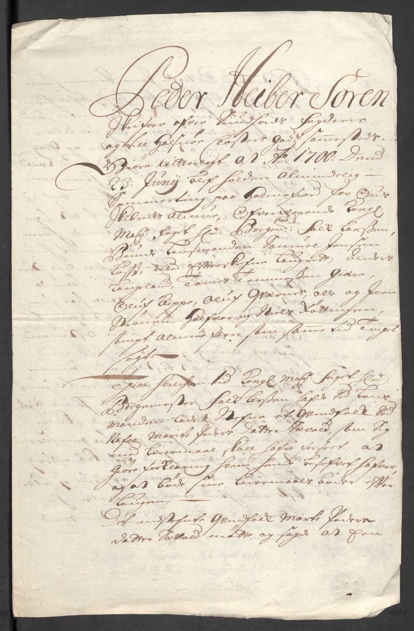 Rentekammeret inntil 1814, Reviderte regnskaper, Fogderegnskap, AV/RA-EA-4092/R48/L2979: Fogderegnskap Sunnhordland og Hardanger, 1700-1701, p. 279