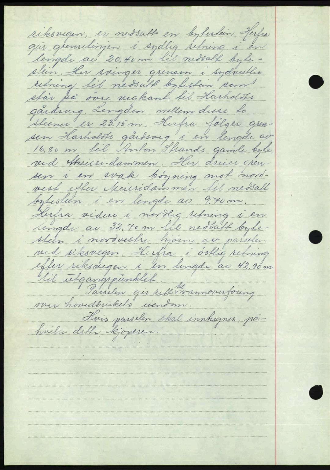 Romsdal sorenskriveri, SAT/A-4149/1/2/2C: Mortgage book no. A24, 1947-1947, Diary no: : 2162/1947