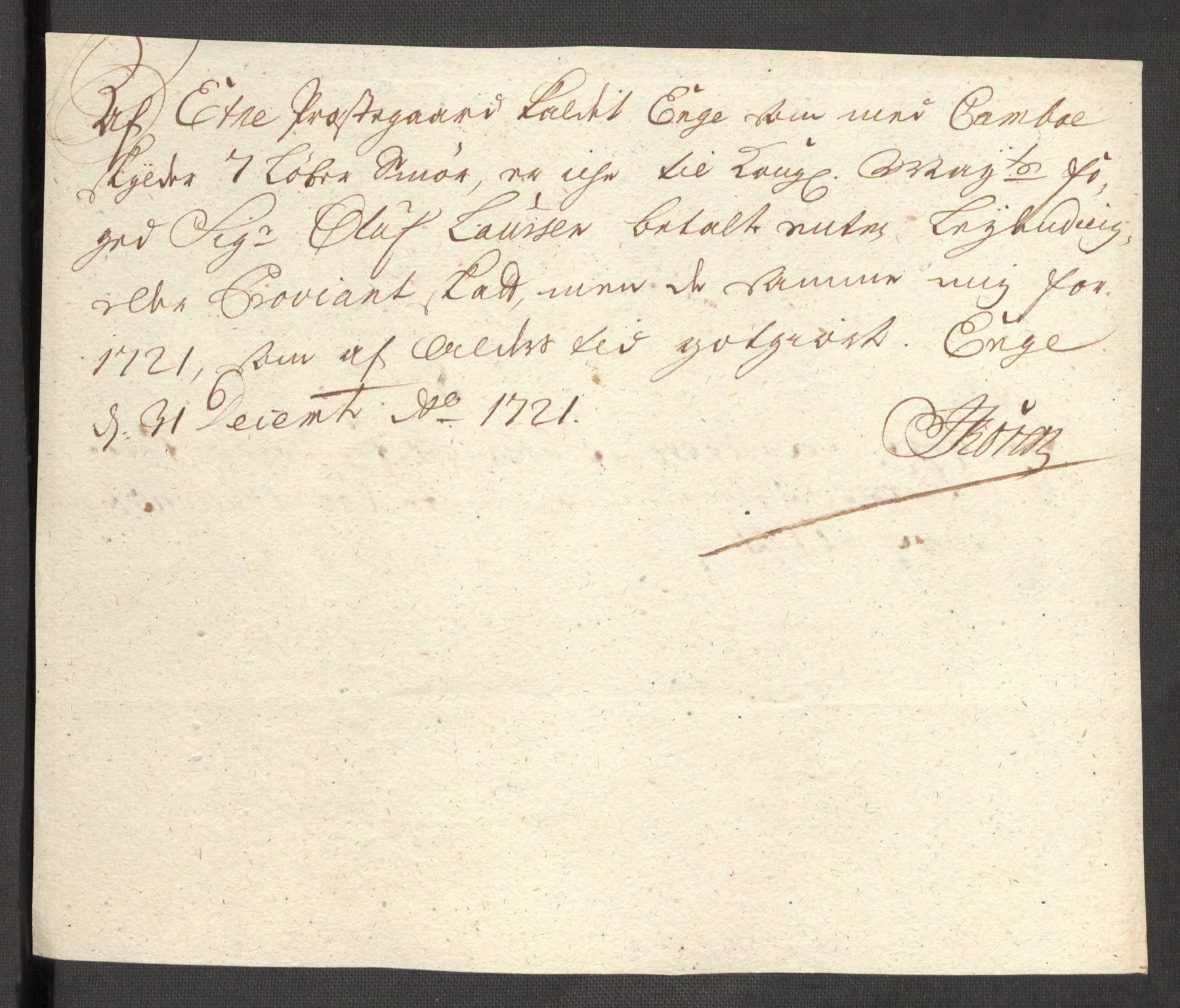 Rentekammeret inntil 1814, Reviderte regnskaper, Fogderegnskap, AV/RA-EA-4092/R48/L3000: Fogderegnskap Sunnhordland og Hardanger, 1721, p. 311