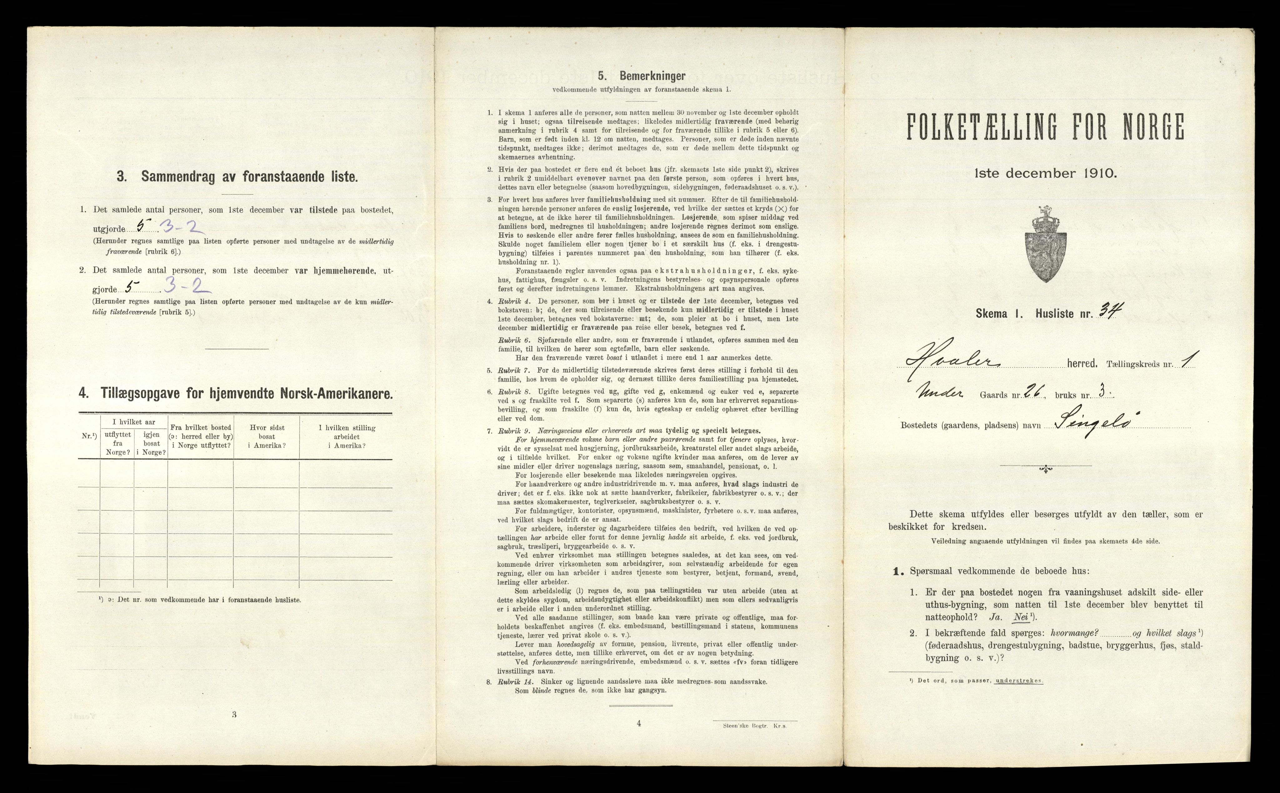 RA, 1910 census for Hvaler, 1910, p. 106