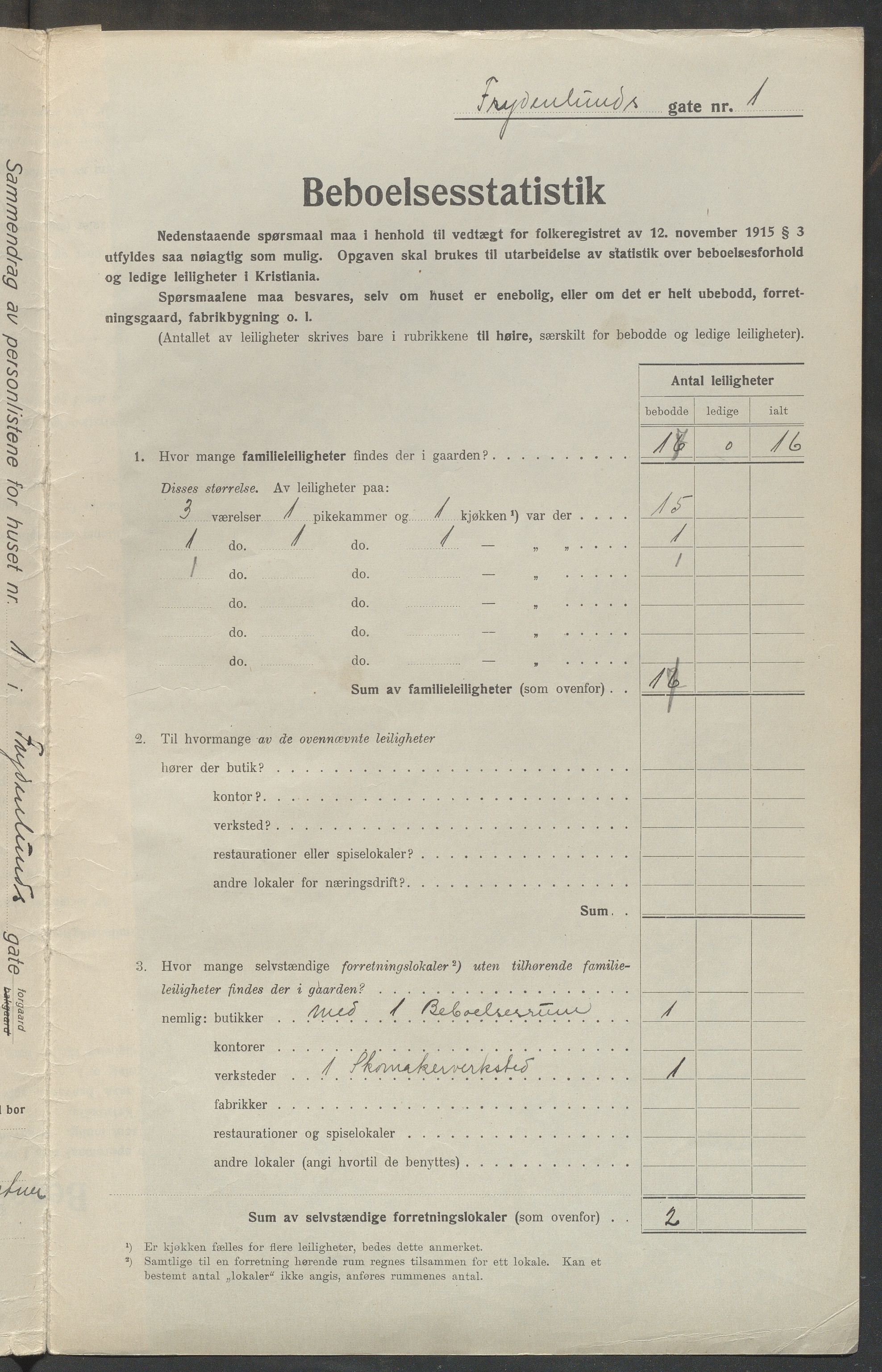 OBA, Municipal Census 1923 for Kristiania, 1923, p. 31456