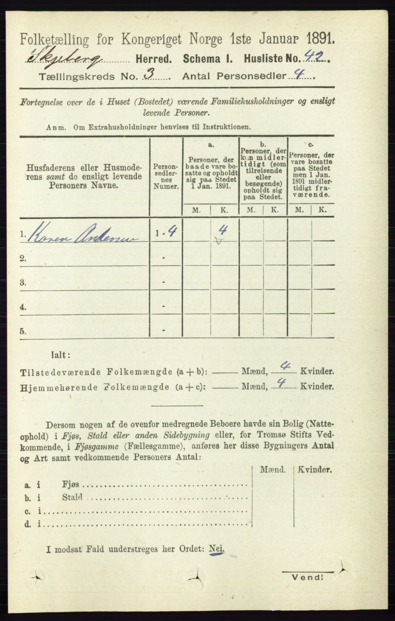 RA, 1891 census for 0115 Skjeberg, 1891, p. 1475