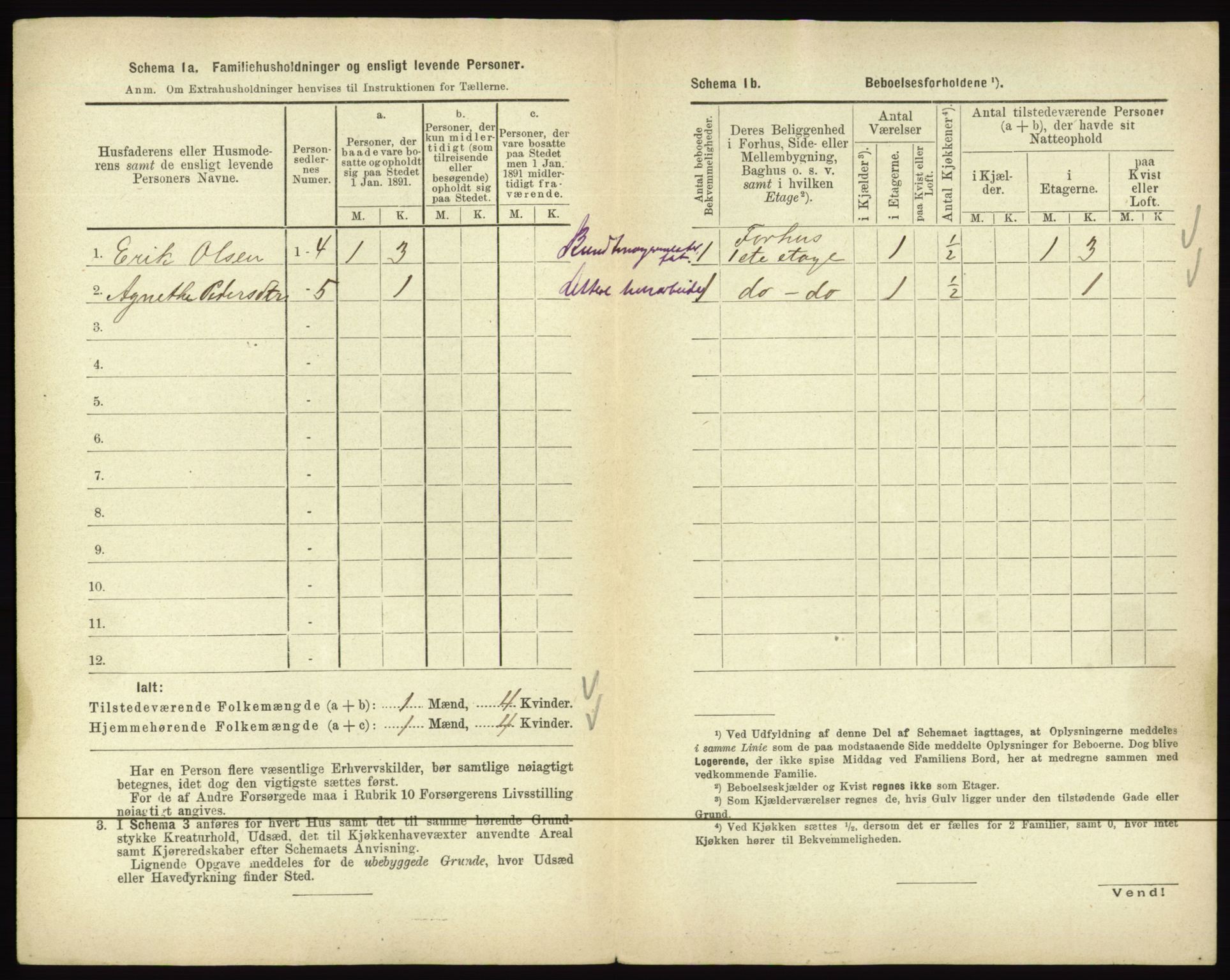 RA, 1891 census for 0502 Gjøvik, 1891, p. 75