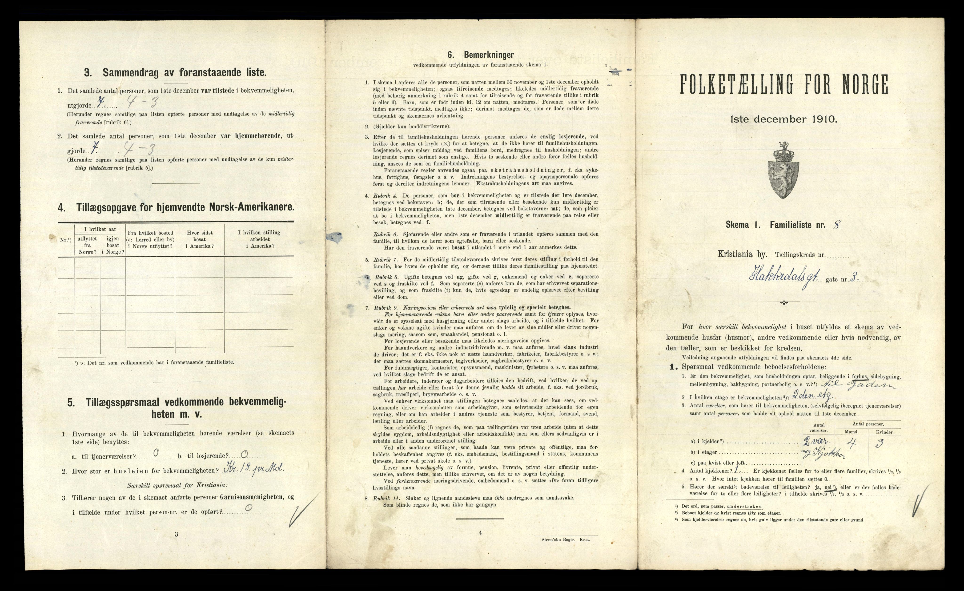 RA, 1910 census for Kristiania, 1910, p. 32553