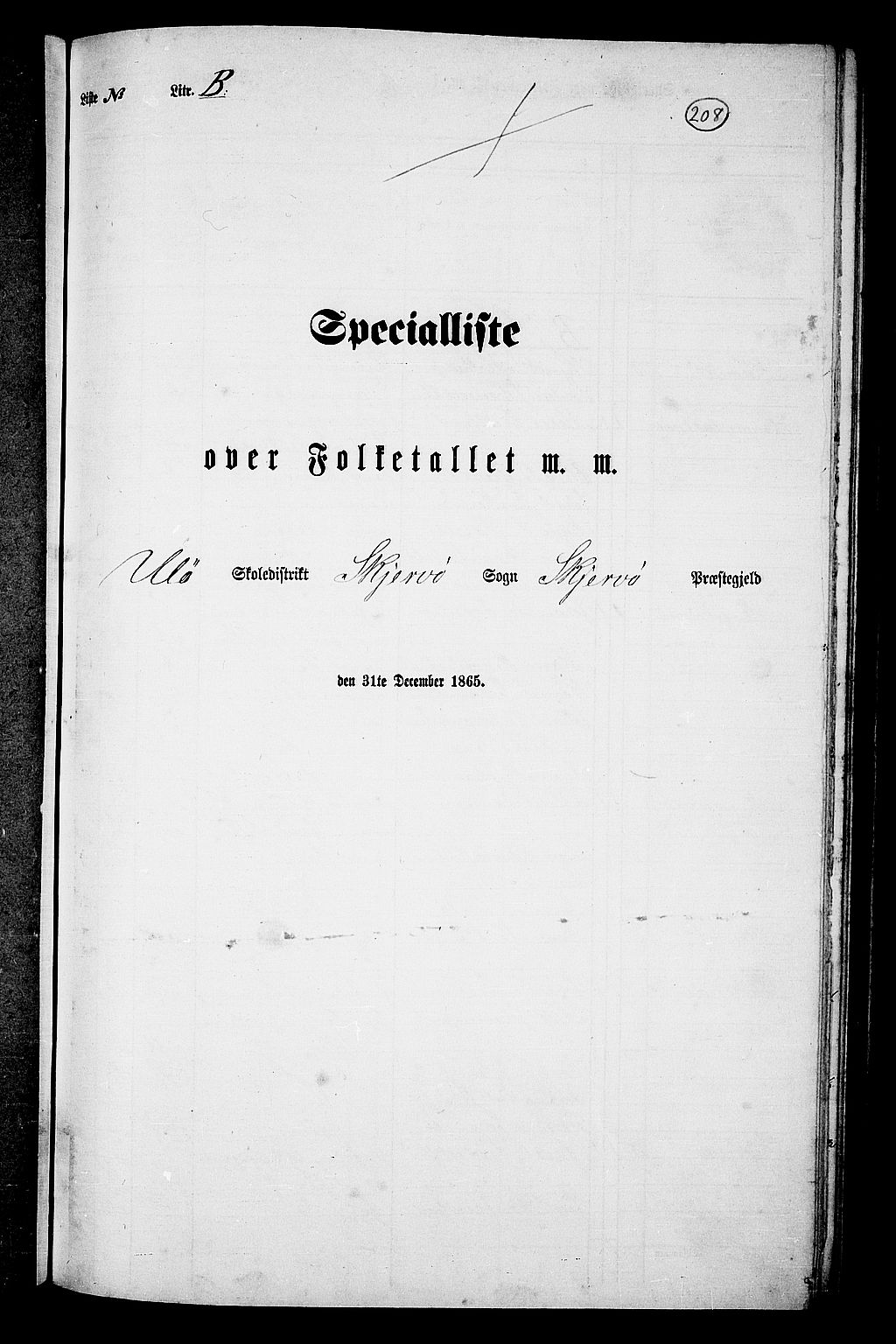 RA, 1865 census for Skjervøy, 1865, p. 89