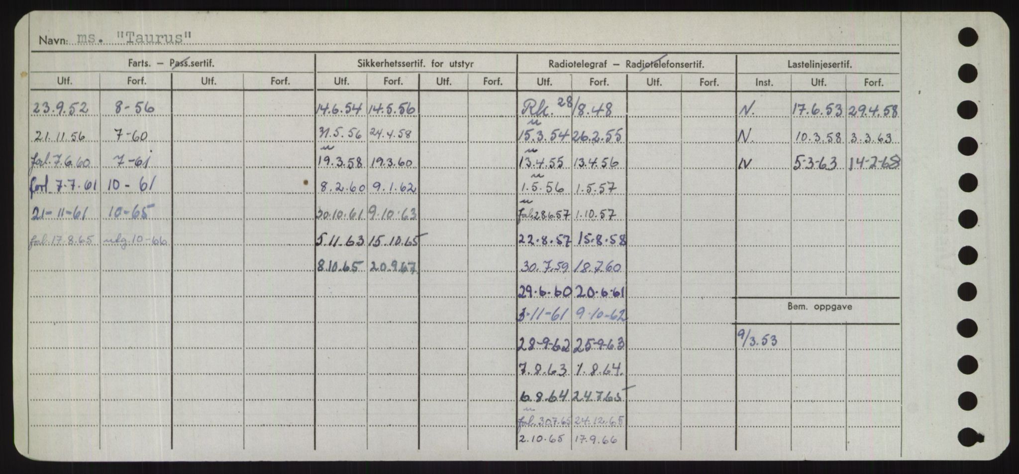 Sjøfartsdirektoratet med forløpere, Skipsmålingen, AV/RA-S-1627/H/Hd/L0038: Fartøy, T-Th, p. 274