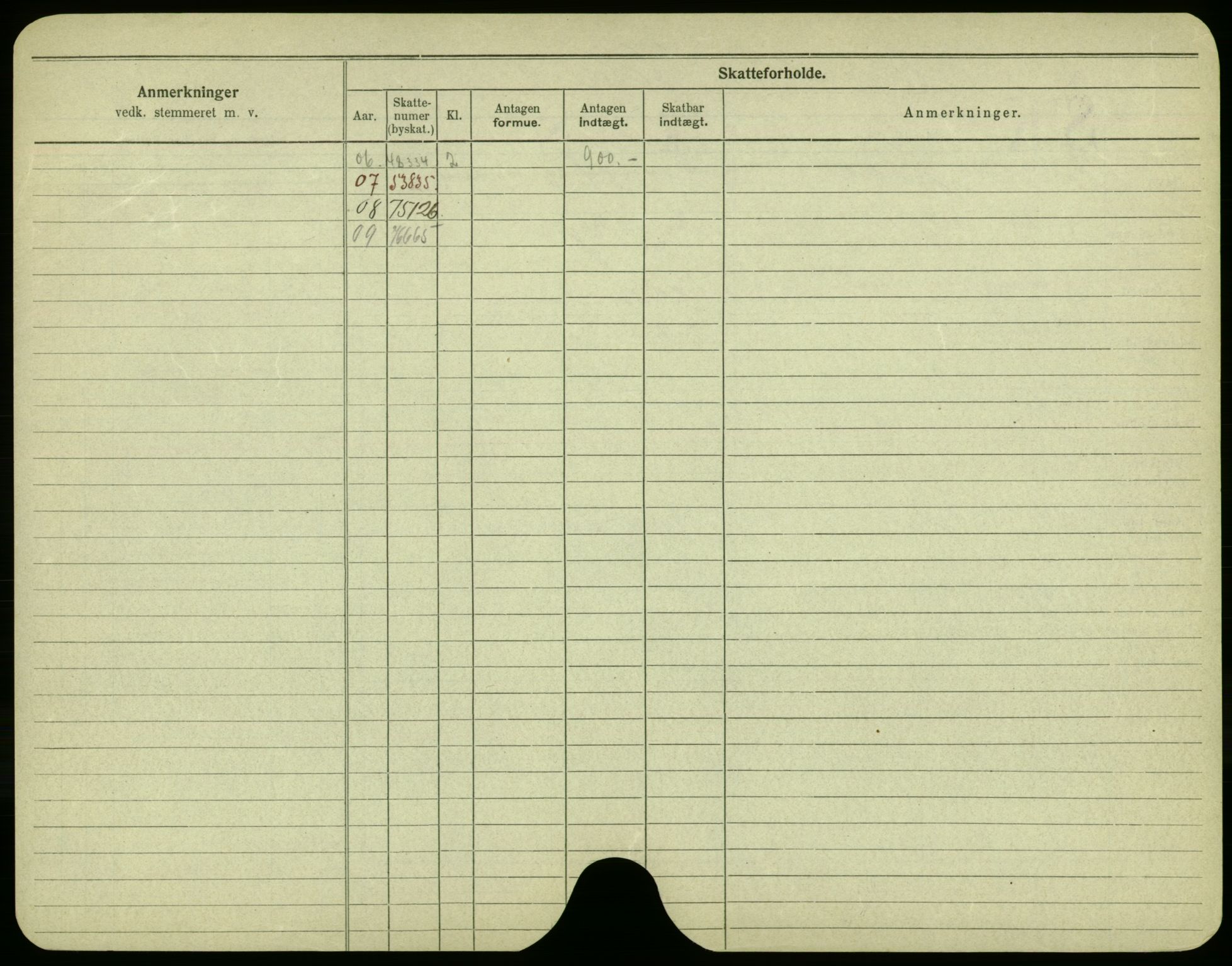 Oslo folkeregister, Registerkort, AV/SAO-A-11715/F/Fa/Fac/L0002: Menn, 1906-1914, p. 1102b