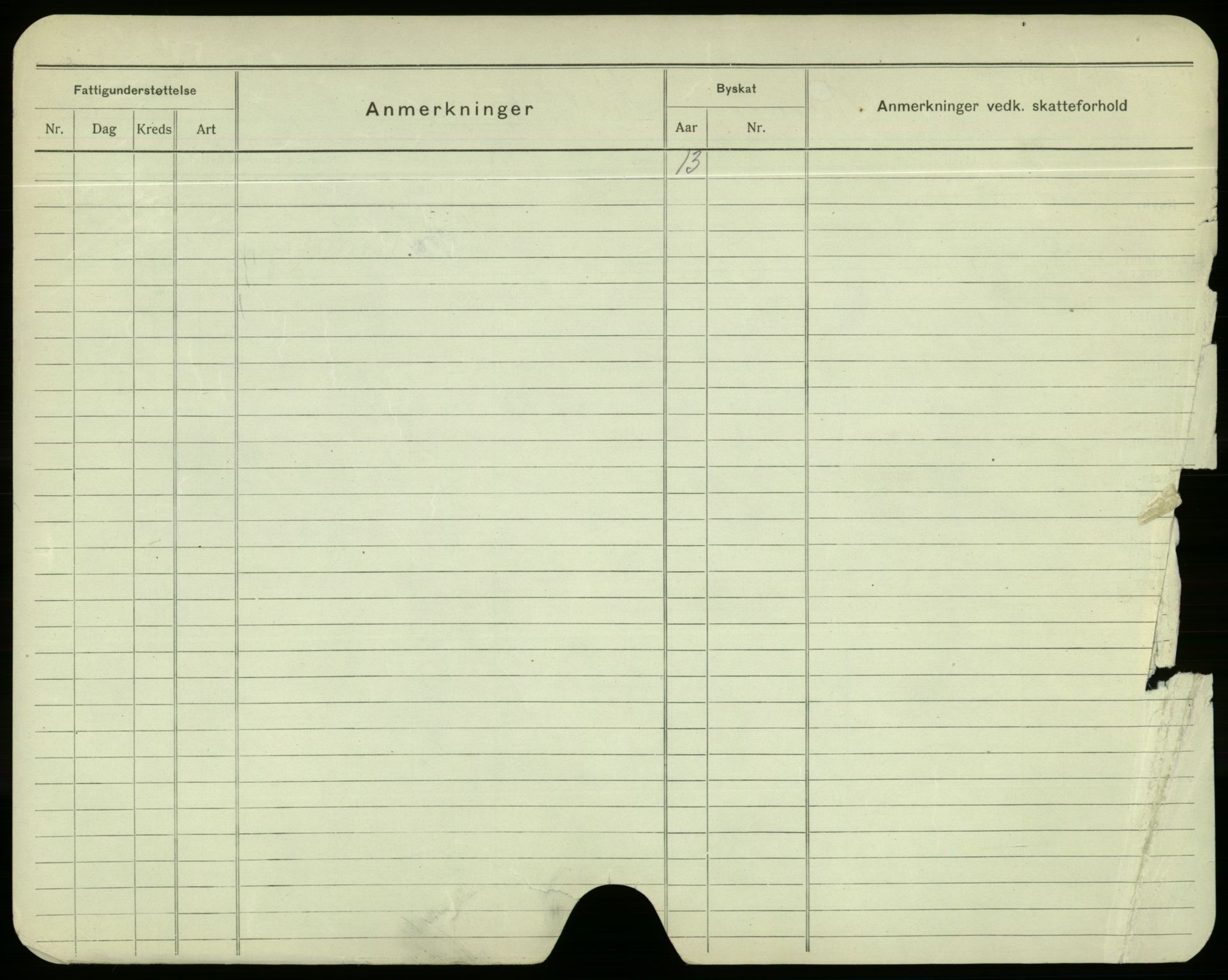 Oslo folkeregister, Registerkort, SAO/A-11715/F/Fa/Fac/L0003: Menn, 1906-1914, p. 1274b