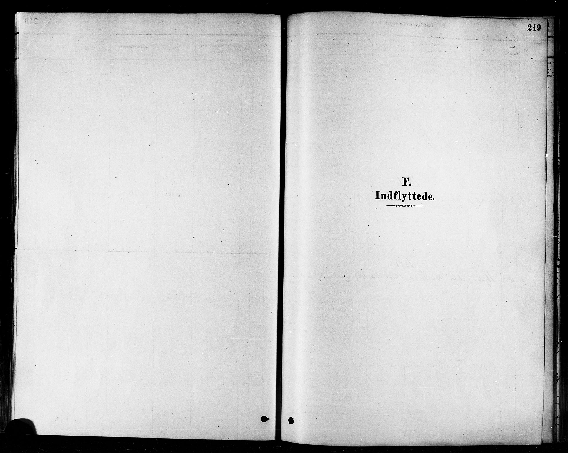 Loppa sokneprestkontor, SATØ/S-1339/H/Ha/L0006kirke: Parish register (official) no. 6, 1879-1895, p. 249