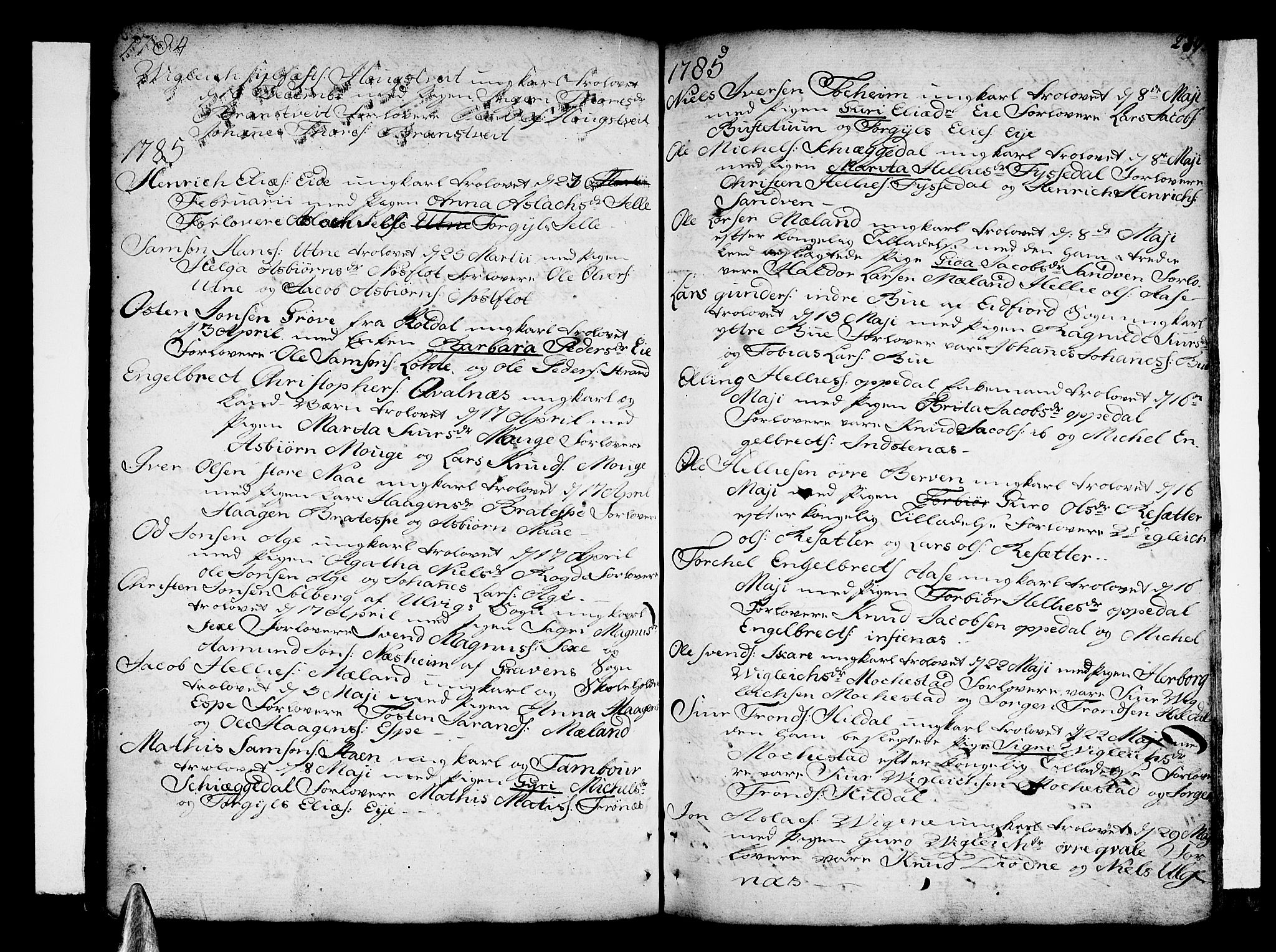 Ullensvang sokneprestembete, AV/SAB-A-78701/H/Haa: Parish register (official) no. A 6 /1, 1758-1788, p. 230