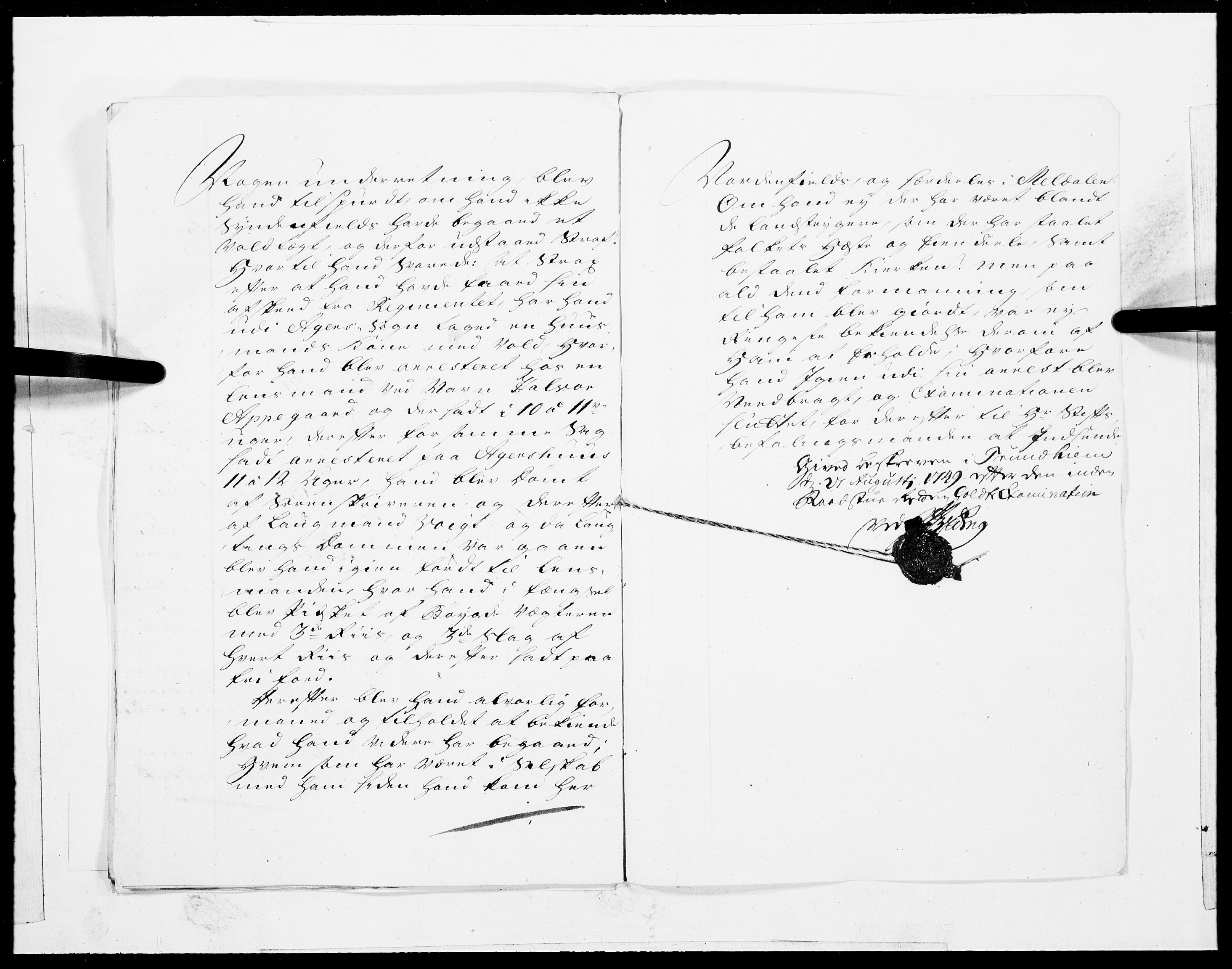 Danske Kanselli 1572-1799, AV/RA-EA-3023/F/Fc/Fcc/Fcca/L0153: Norske innlegg 1572-1799, 1749, p. 13