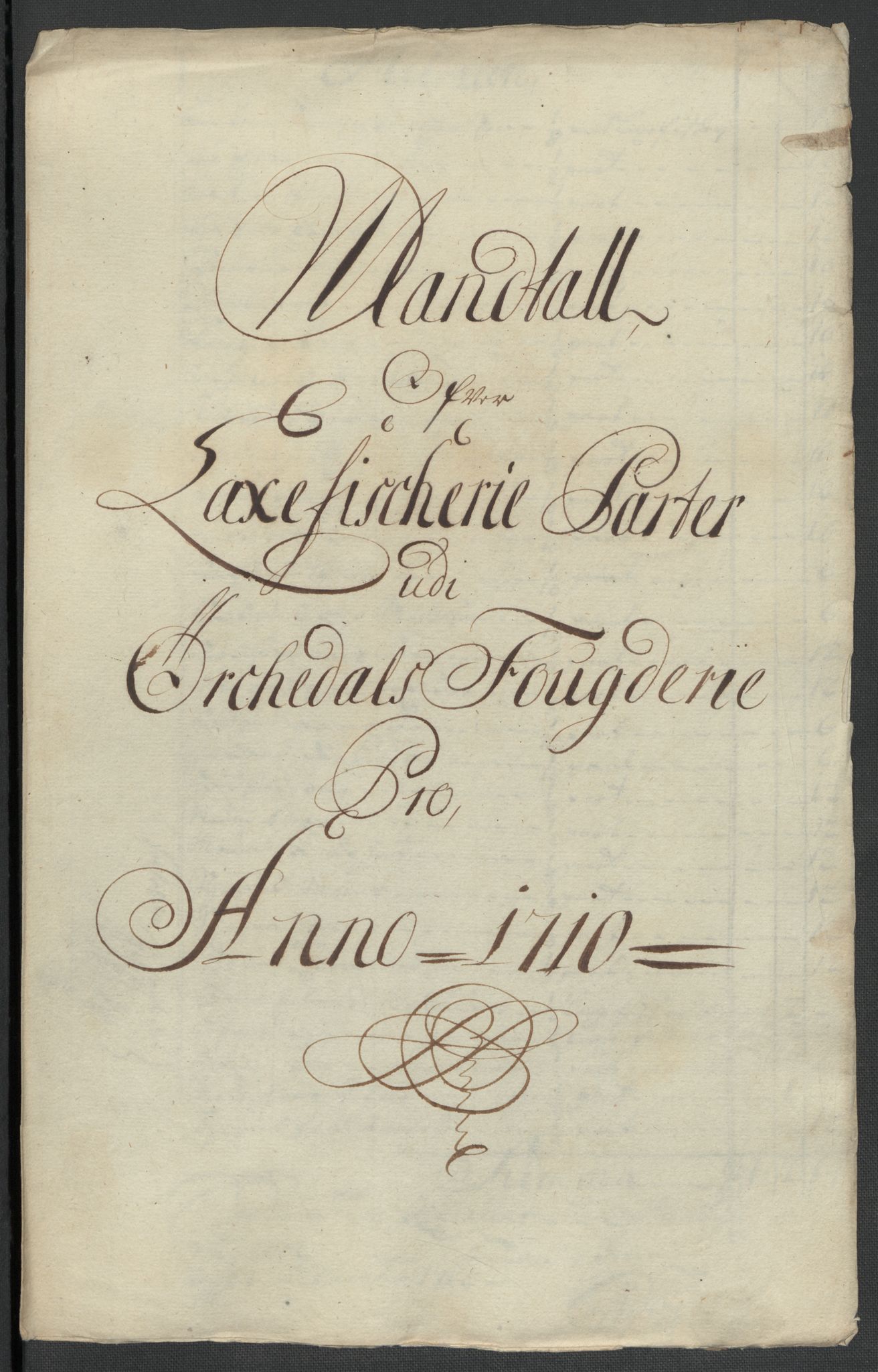 Rentekammeret inntil 1814, Reviderte regnskaper, Fogderegnskap, AV/RA-EA-4092/R60/L3960: Fogderegnskap Orkdal og Gauldal, 1710, p. 151