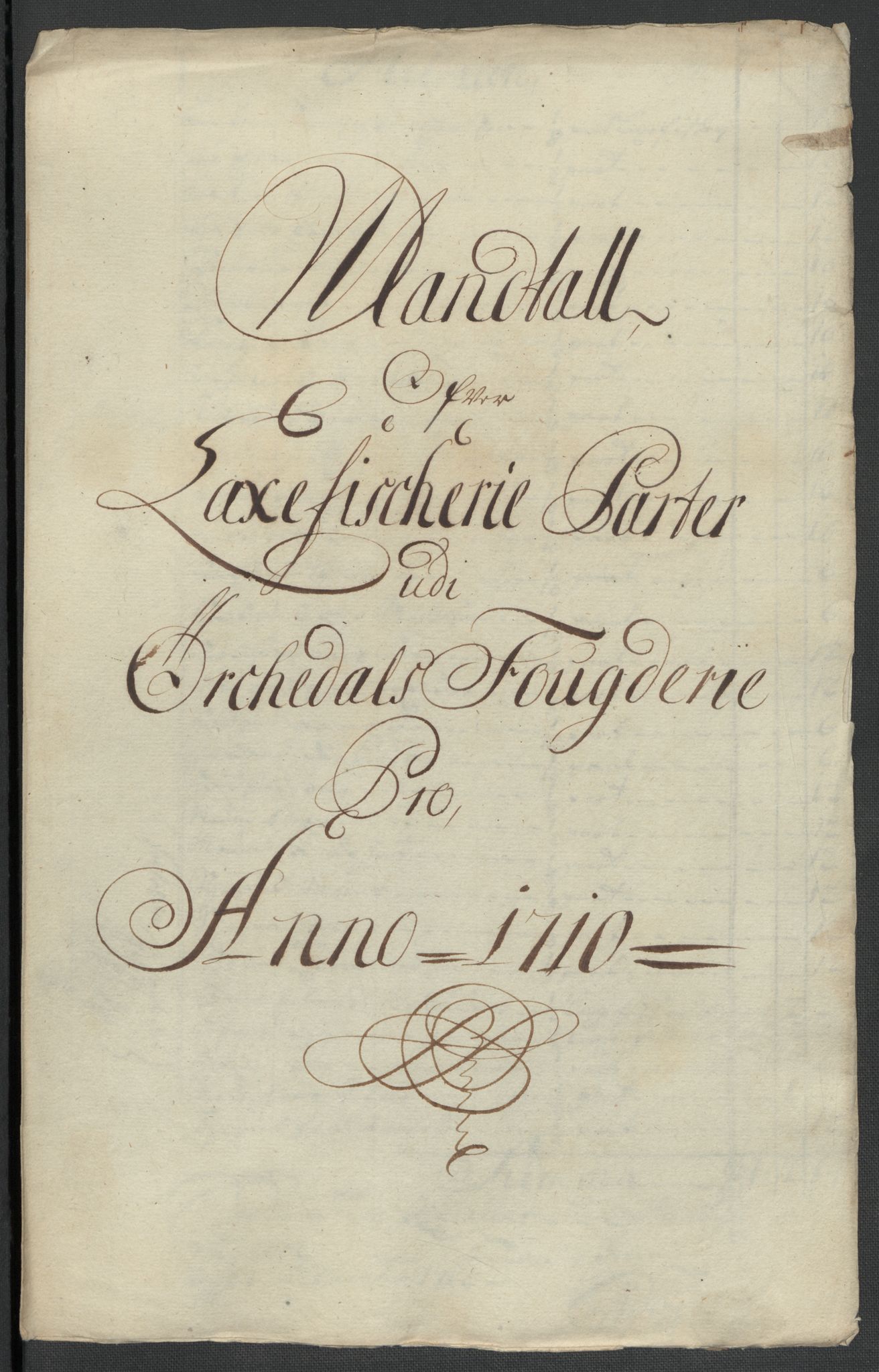 Rentekammeret inntil 1814, Reviderte regnskaper, Fogderegnskap, RA/EA-4092/R60/L3960: Fogderegnskap Orkdal og Gauldal, 1710, p. 151