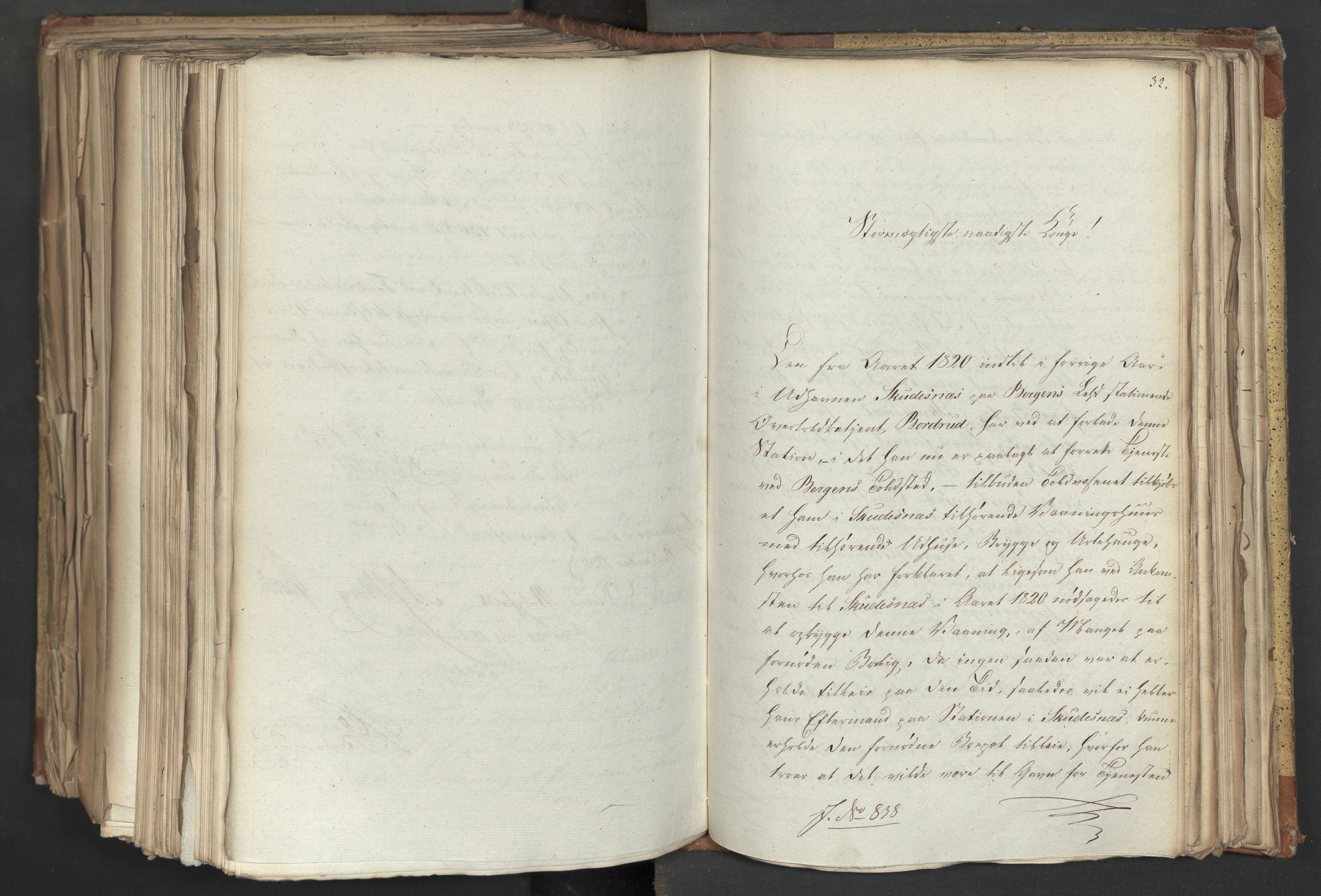 Statsrådsavdelingen i Stockholm, AV/RA-S-1003/D/Da/L0068: Regjeringsinnstillinger nr. 660-876, 1830, p. 630