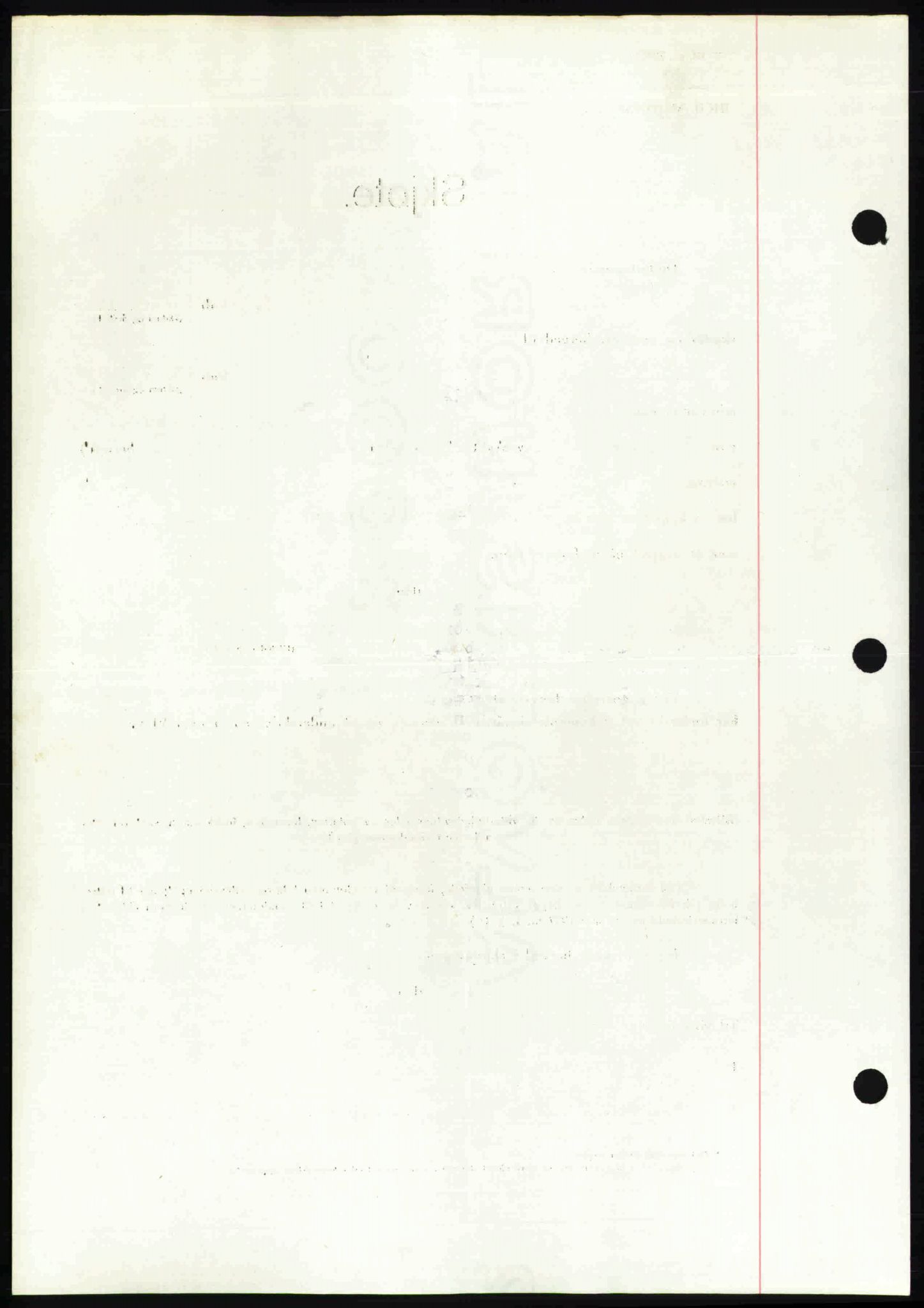 Follo sorenskriveri, SAO/A-10274/G/Ga/Gaa/L0085: Mortgage book no. I 85, 1948-1948, Diary no: : 3501/1948